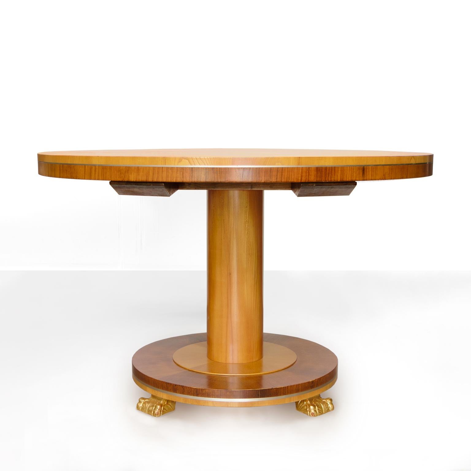 round art deco dining table