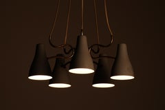 Rare Swedish Ceiling Light, 1950s