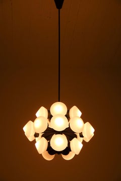 Rare Swedish Chandelier by Fagerhults, 1960s