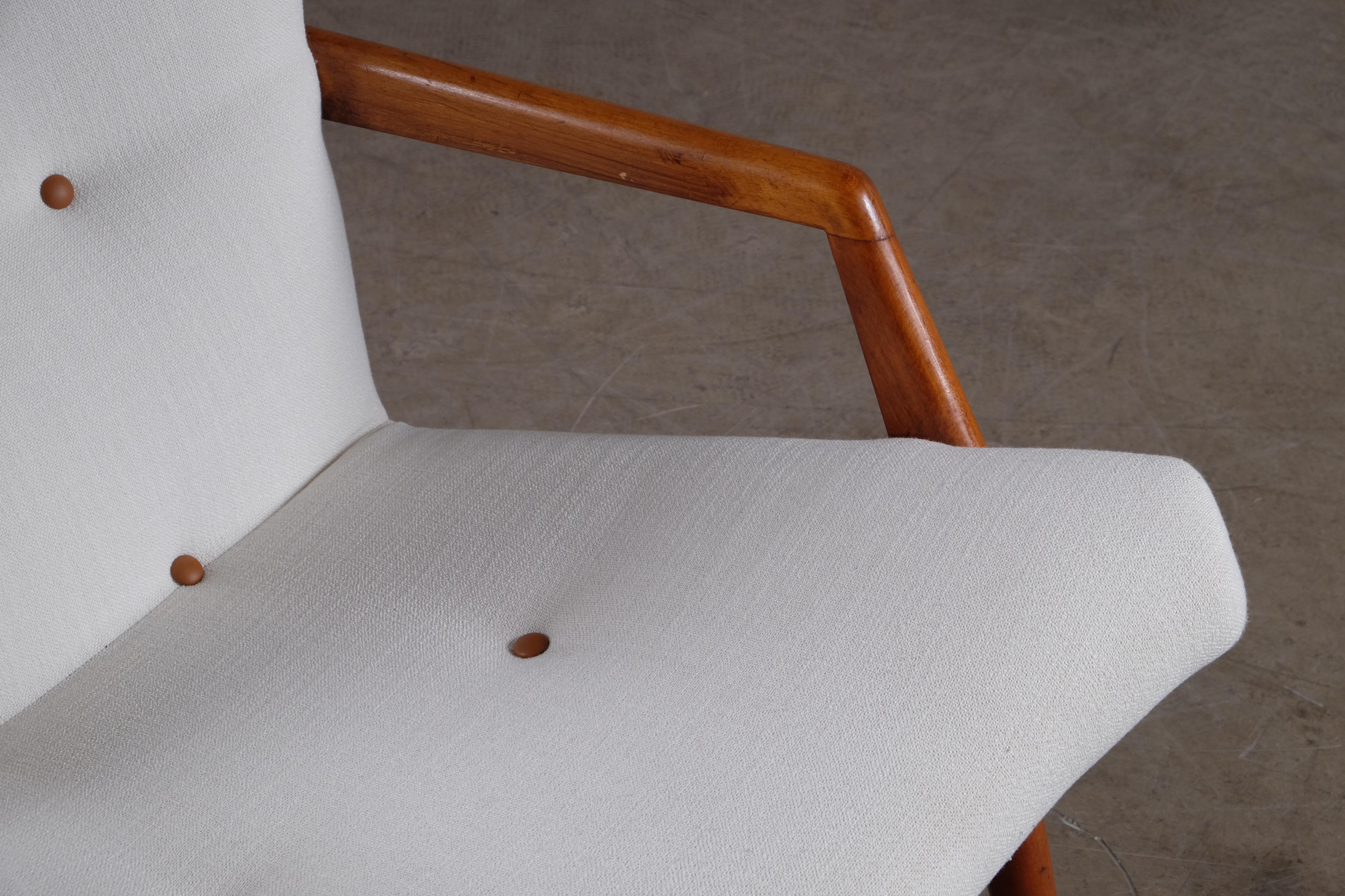Scandinave moderne Rare fauteuil suédois de Svante Skogh:: années 1950