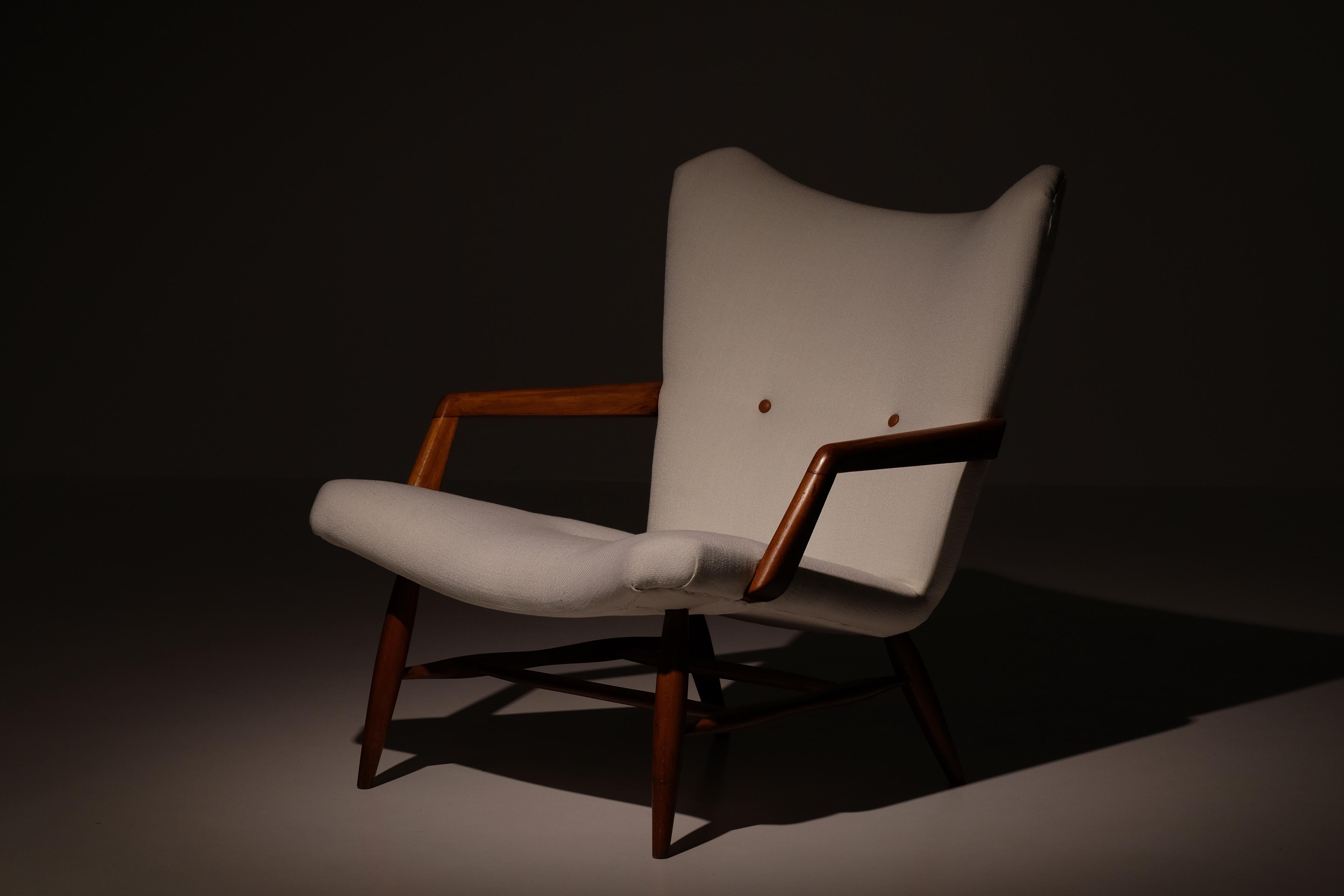 Acajou Rare fauteuil suédois de Svante Skogh, années 1950 en vente