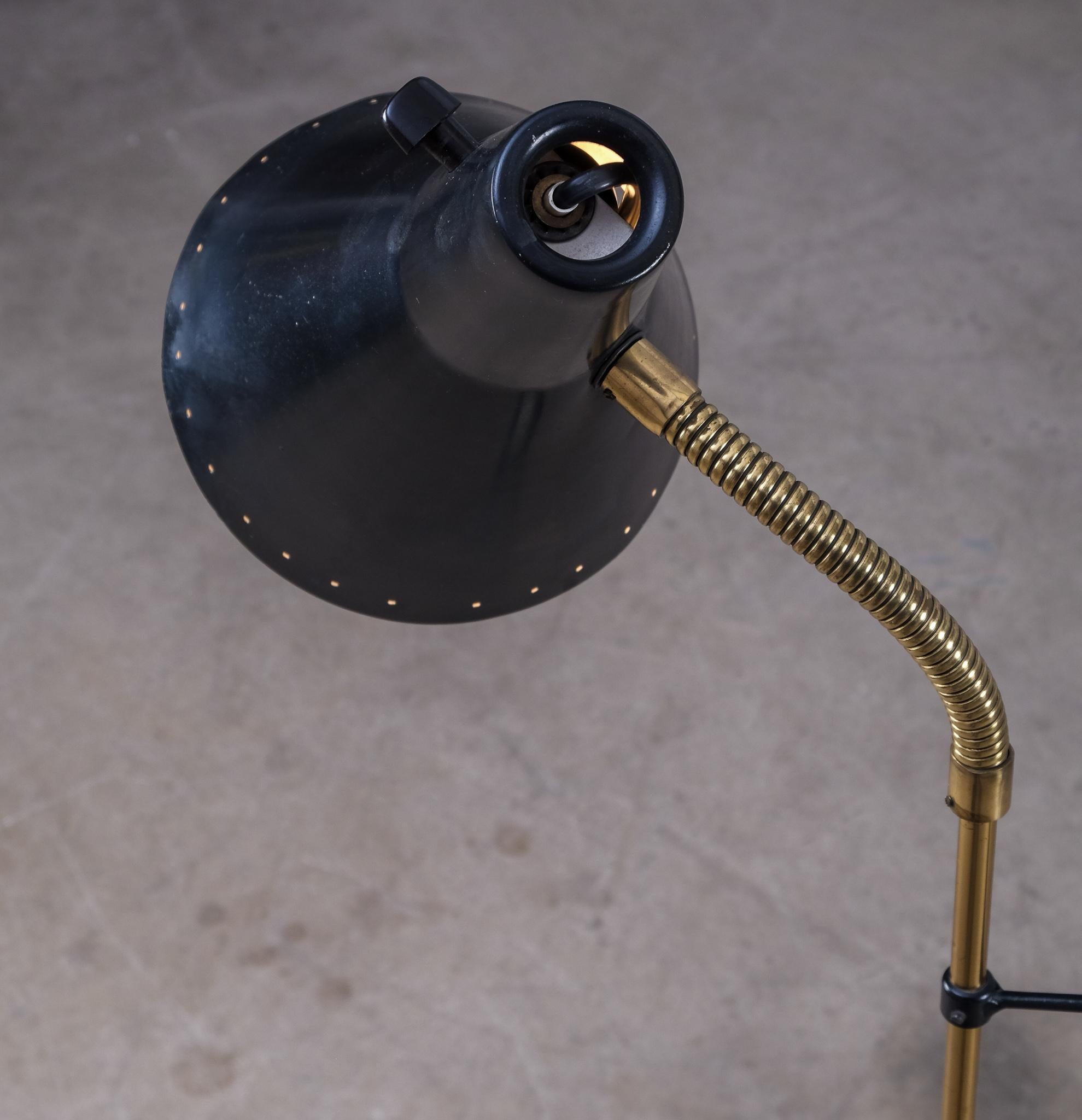 Rare Swedish Floor Lamp, 1950s For Sale 2