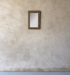 Rare Swedish Gustavian Mirror with stunning patina. Sweden 1770-1810