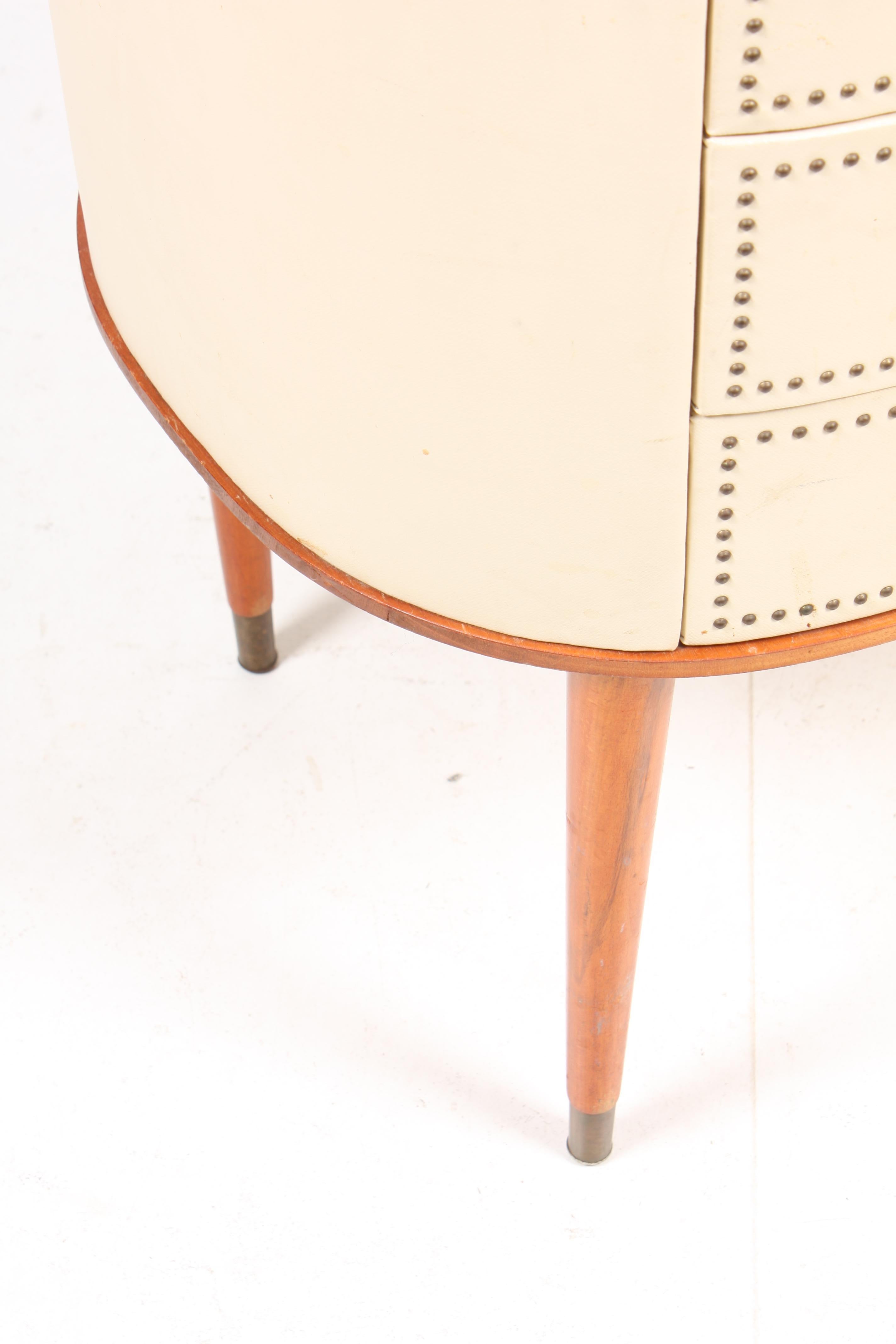 Rare Swedish Midcentury Commode Designed by Halvdan Petterson 3