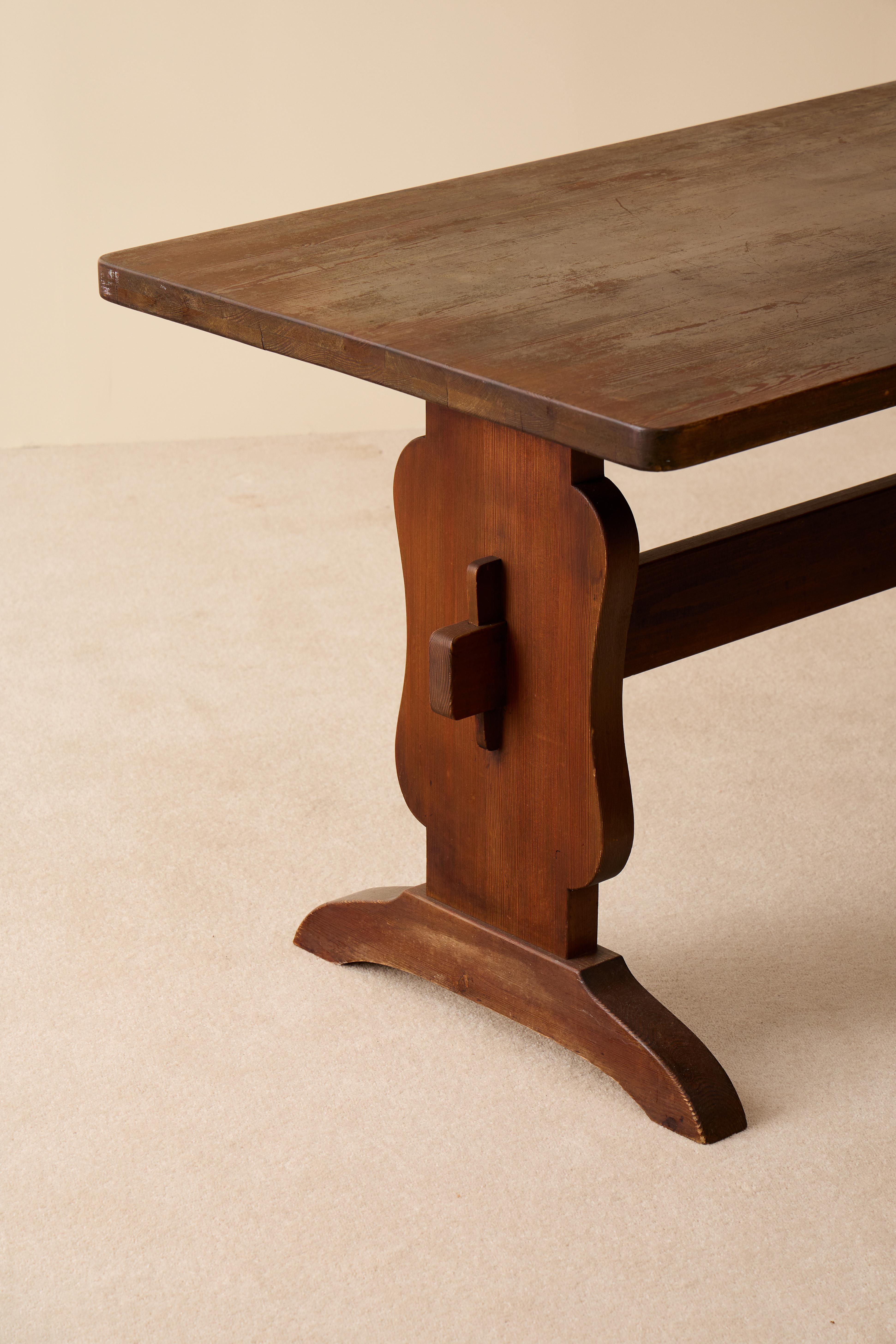 Rare ensemble de tables à manger modernes suédoises, années 1940 en vente 1