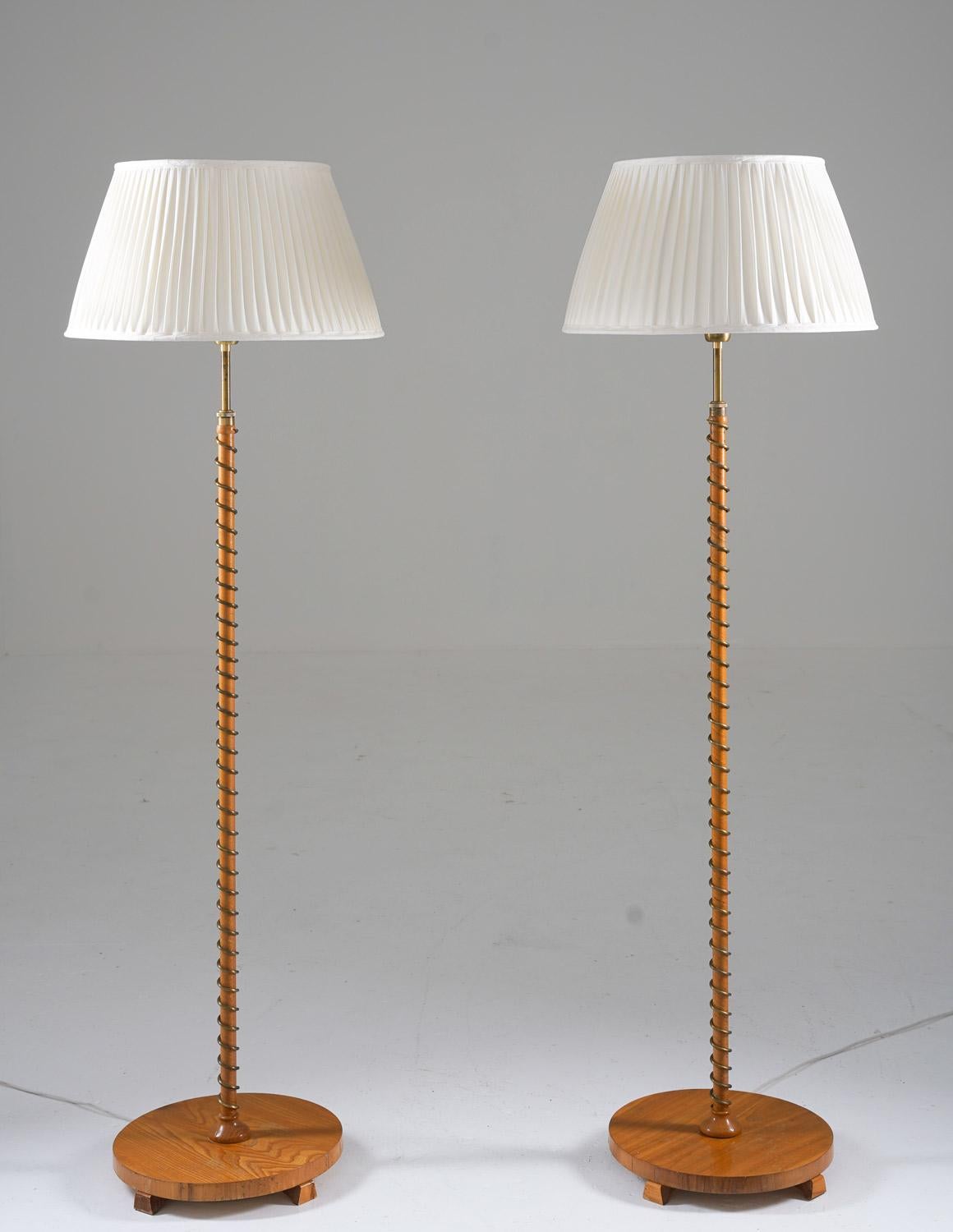 antique floor lamps 1940s