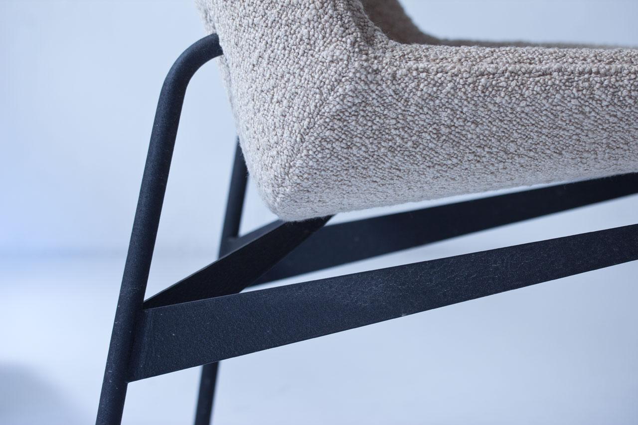 Fauteuils de salon modernes suédois rares de Hans-Harald Molander pour Nordiska Kompaniet en vente 7