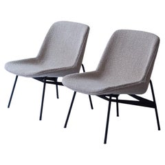 Rare Swedish Modern Lounge Chairs by Hans-Harald Molander for Nordiska Kompaniet