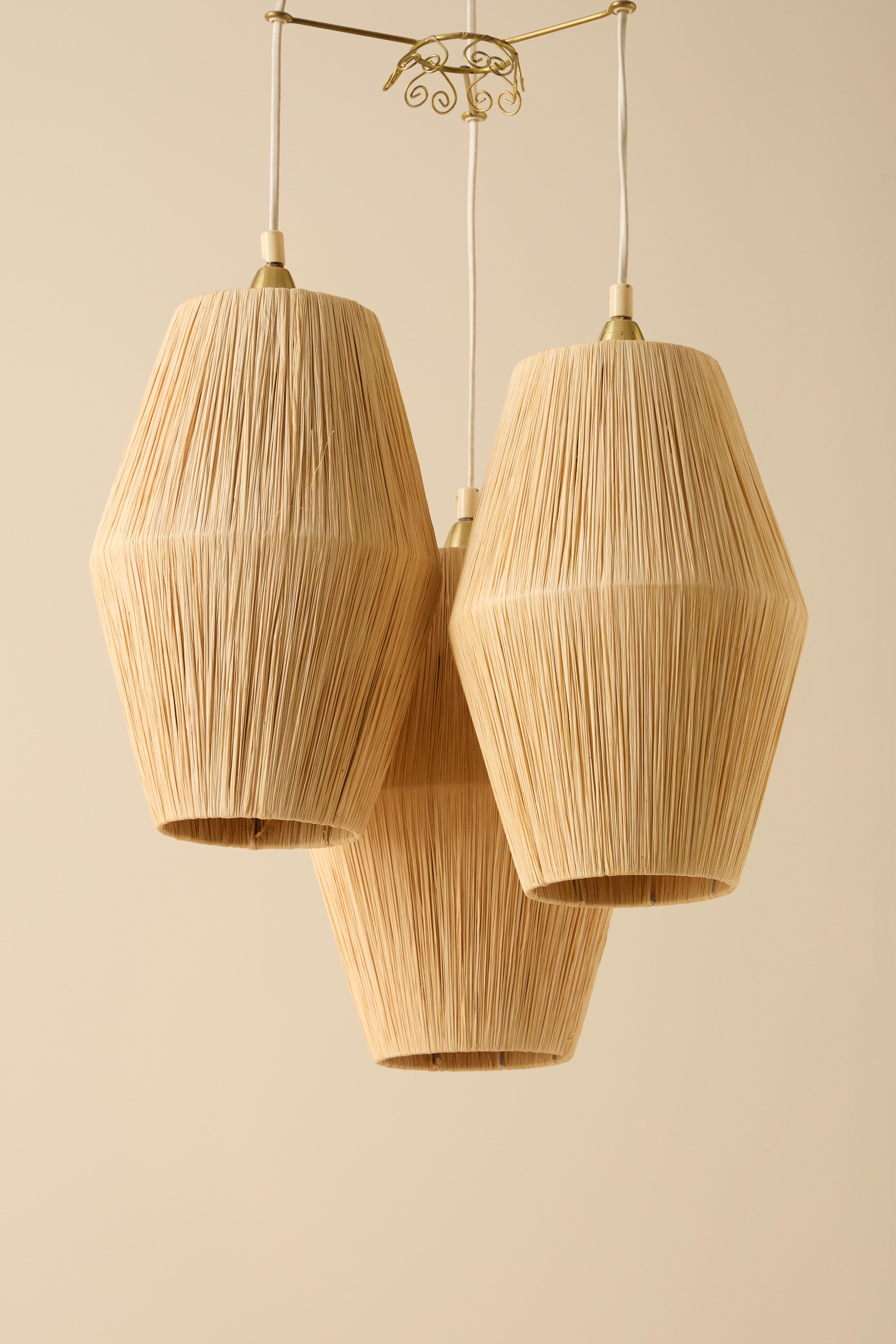Scandinave moderne Rare pendentif moderne suédois, années 1940 en vente