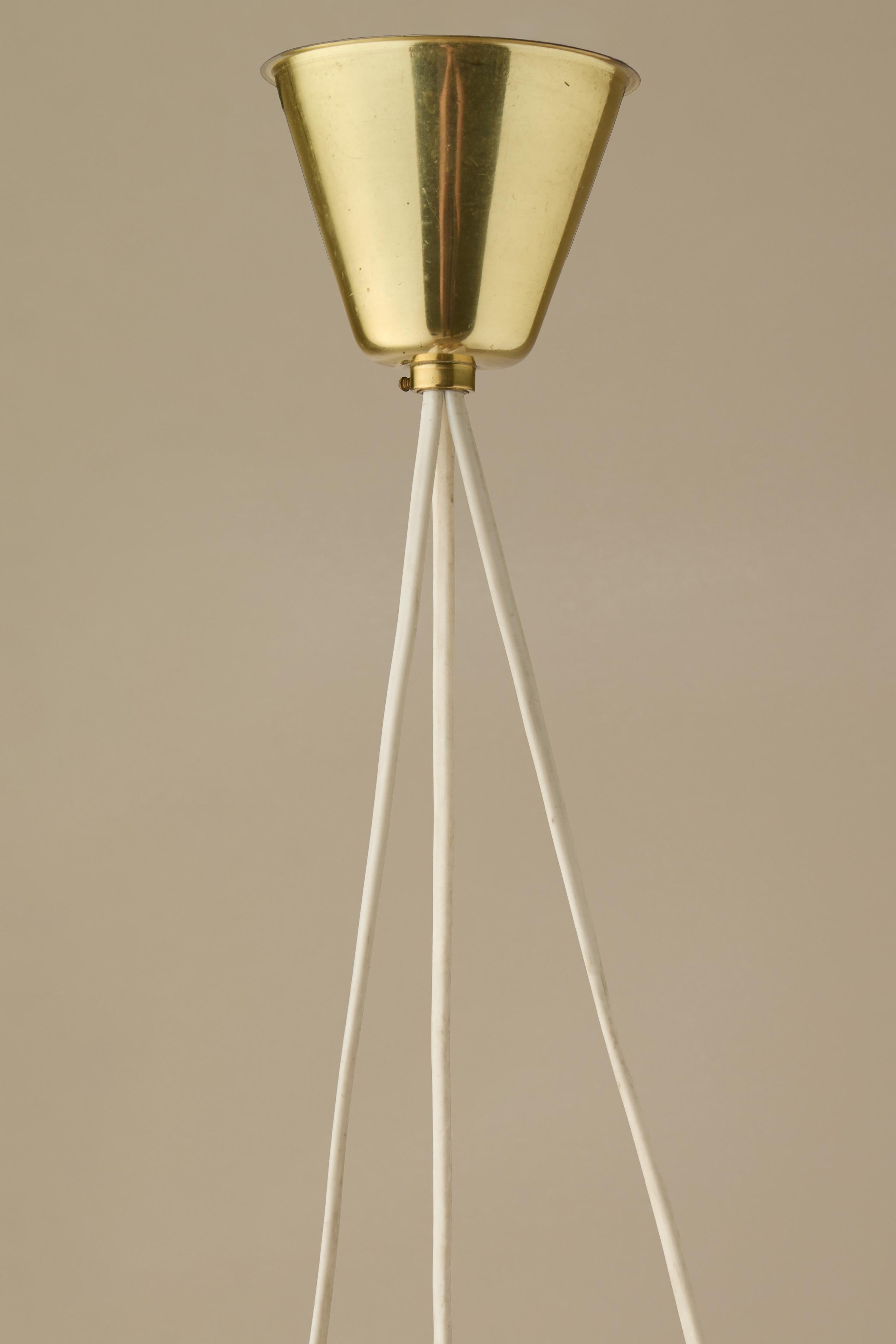 Milieu du XXe siècle Rare pendentif moderne suédois, années 1940 en vente