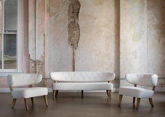 Rare Swedish Modern Seating Suite by Otto Schulz for Boet, Göteborg, 1940s
