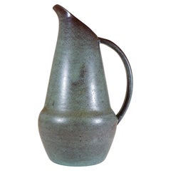 Rare Swedish Modern Stoneware Pitcher by Ewald Dahlskog for Bo Fajans, 1930s