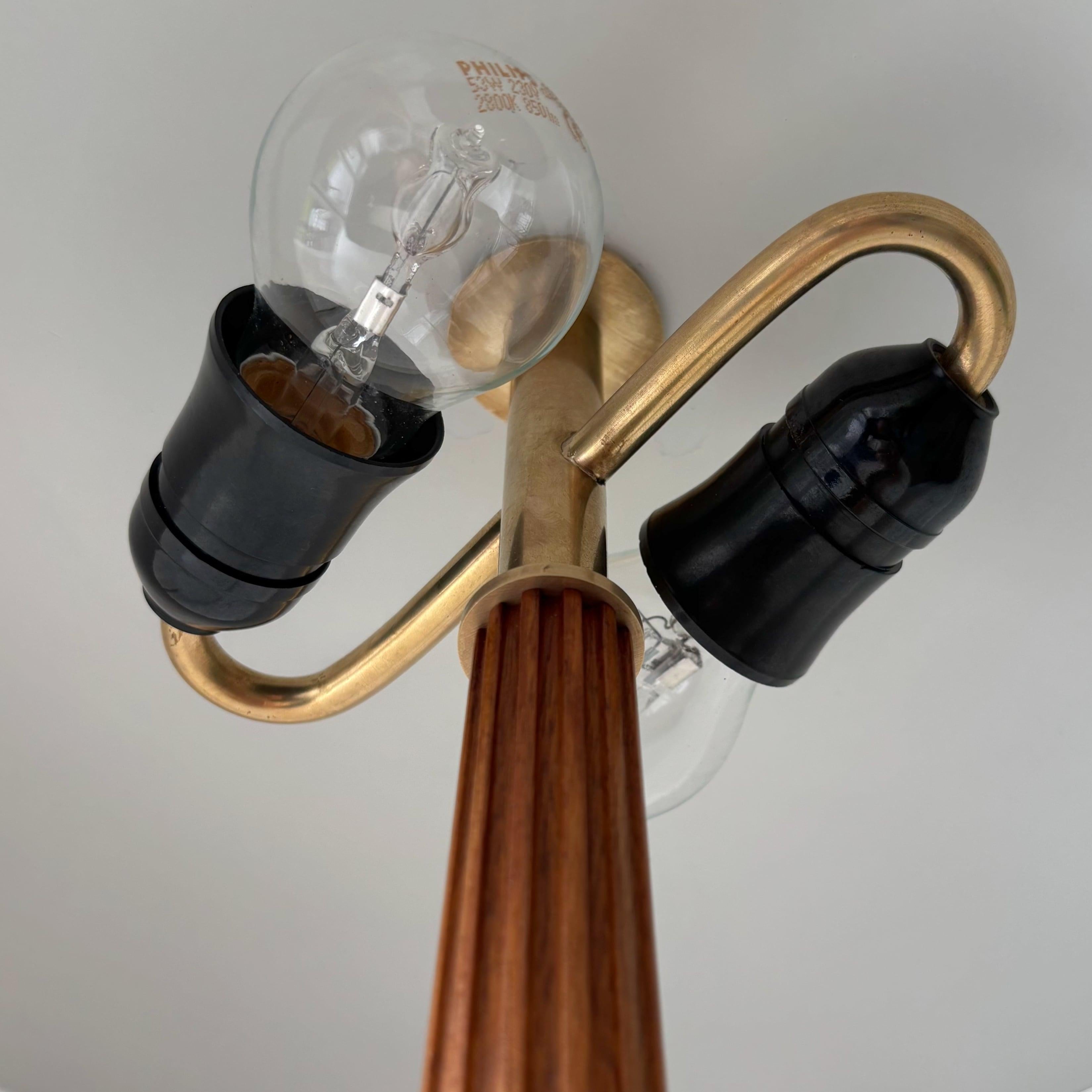 Rare Swedish Modern Table Lamp by Erik Tidstrand for NK, Model 29595, 1930s For Sale 7