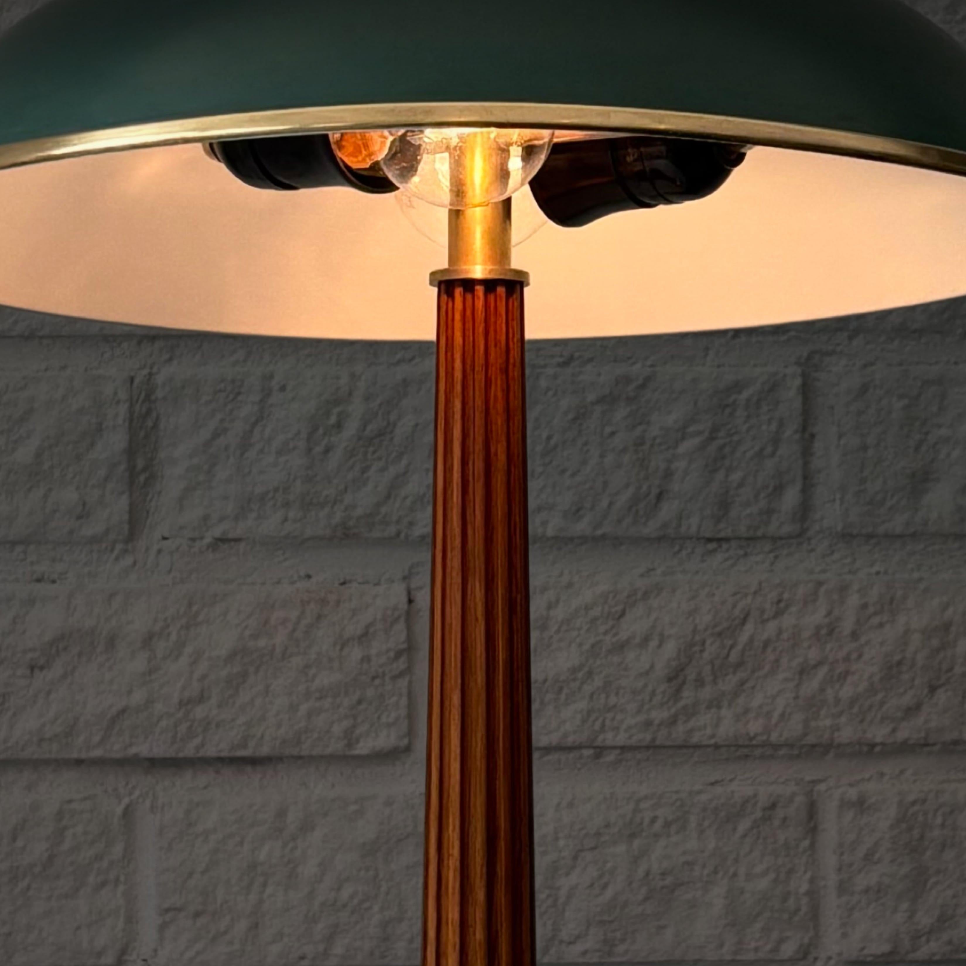 Rare Swedish Modern Table Lamp by Erik Tidstrand for NK, Model 29595, 1930s For Sale 1
