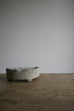 Rare Swedish Öland Limestone Spitting Cup from the Early 1800s