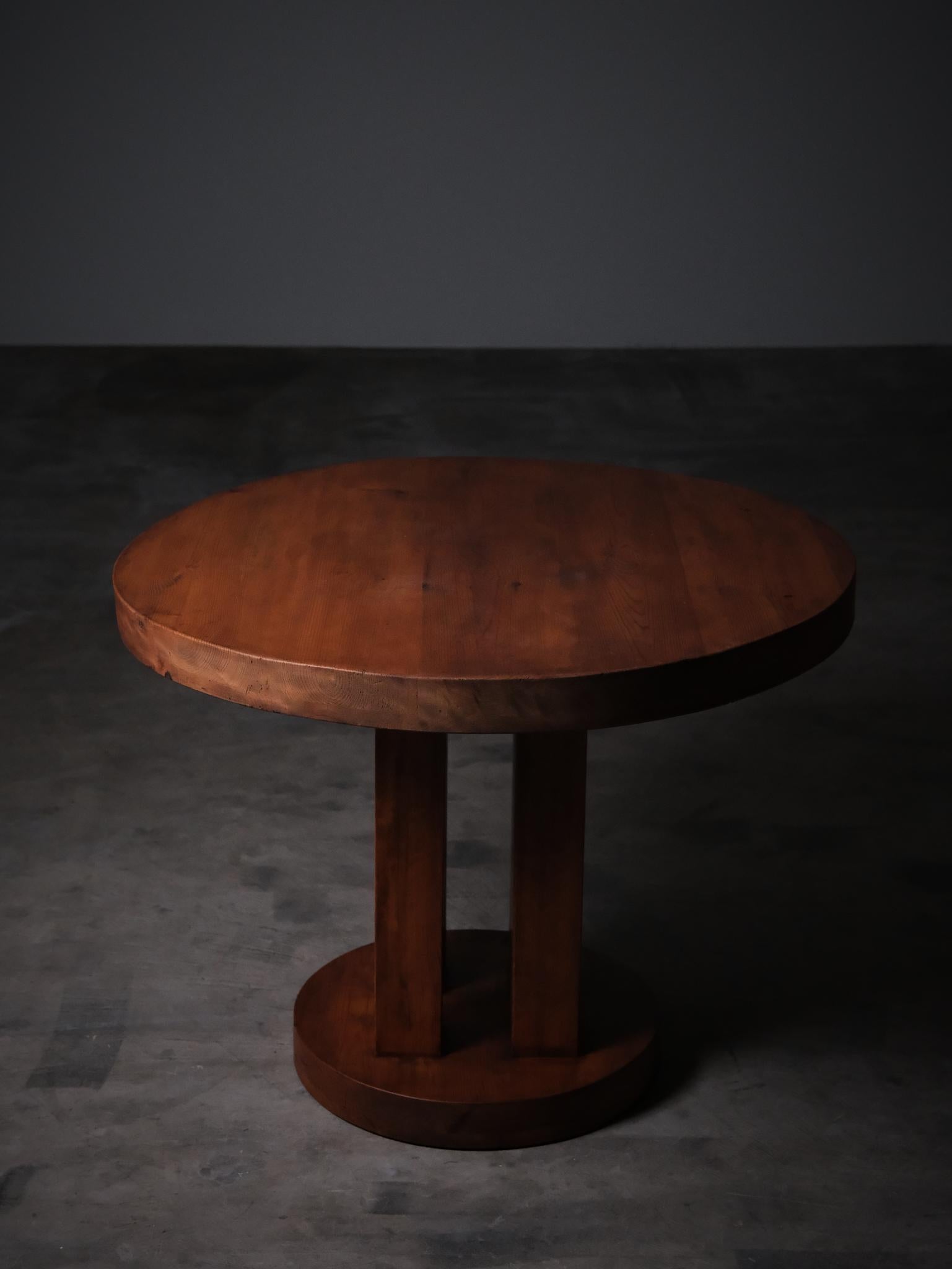 Rara mesa sueca de pino, años 30 Escandinavo moderno en venta