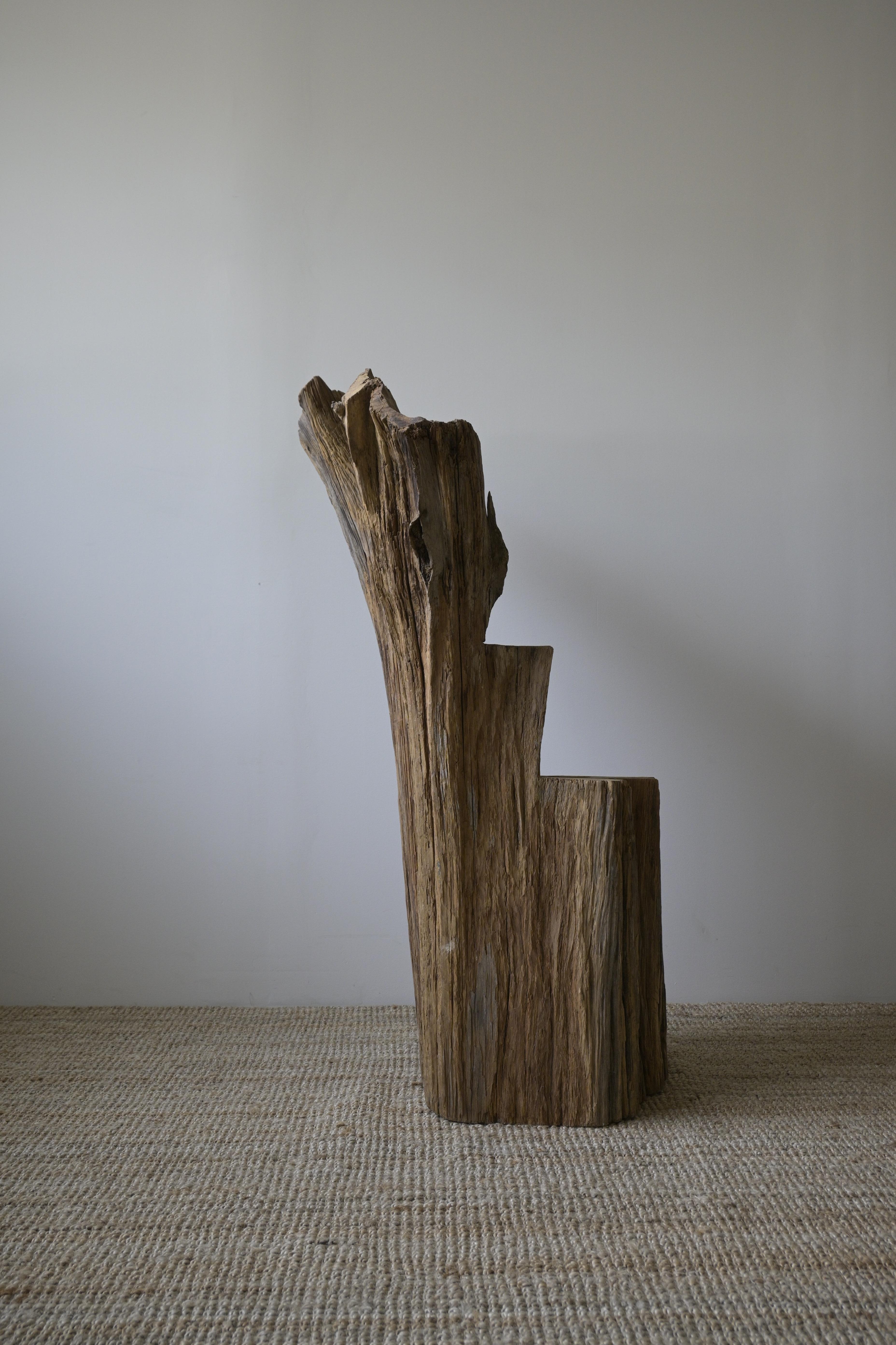 Rare Swedish Stump Chair, ca 1930 3