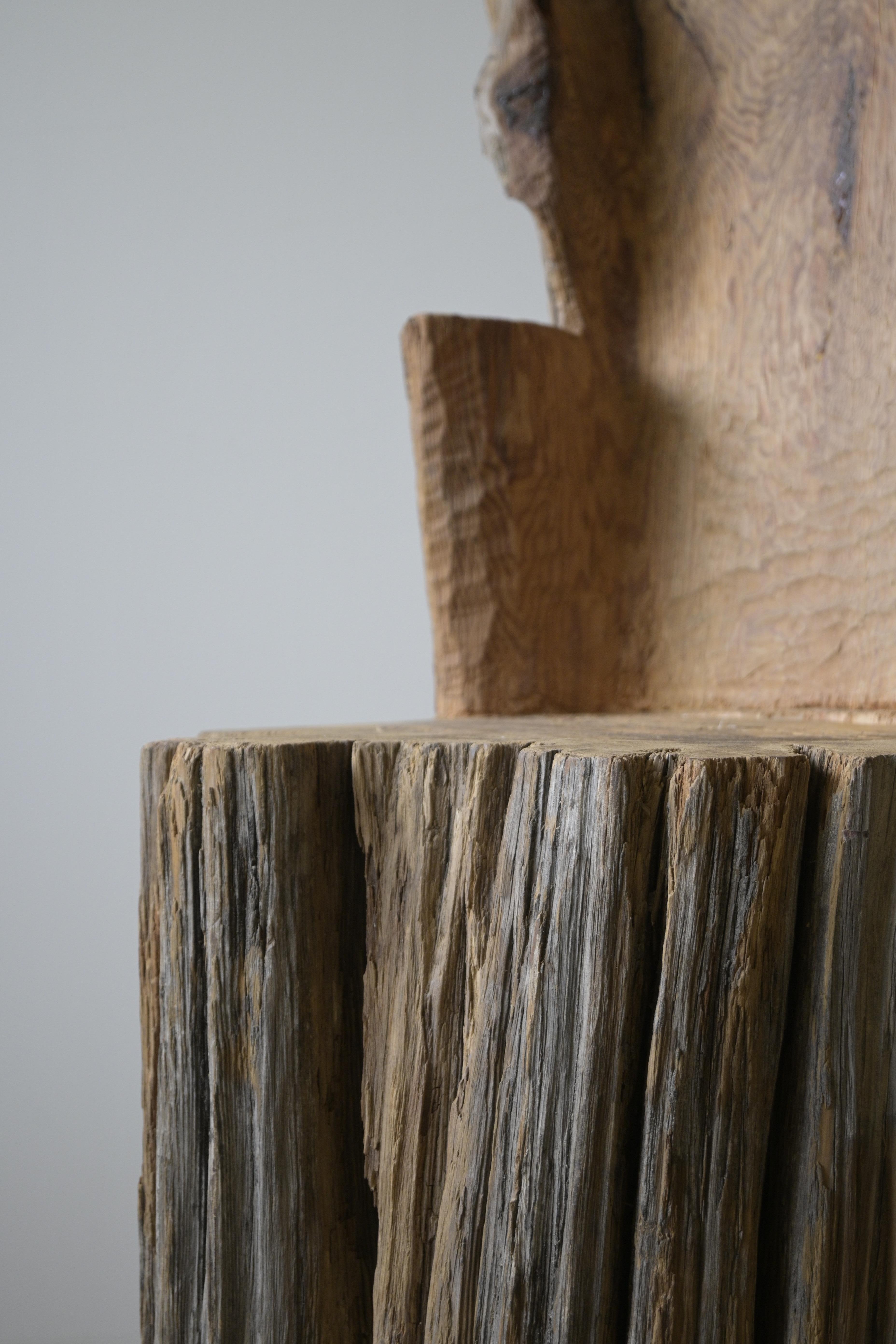 Rare Swedish Stump Chair, ca 1930 7