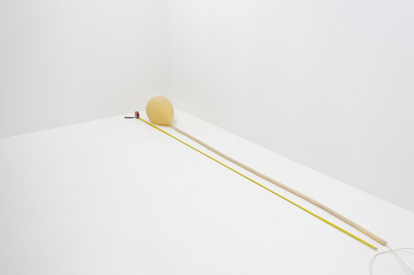 Rare Swiss Design Jingzi Silicone Floor Lamp, Herzog & De Meuron, 2000s For Sale 5