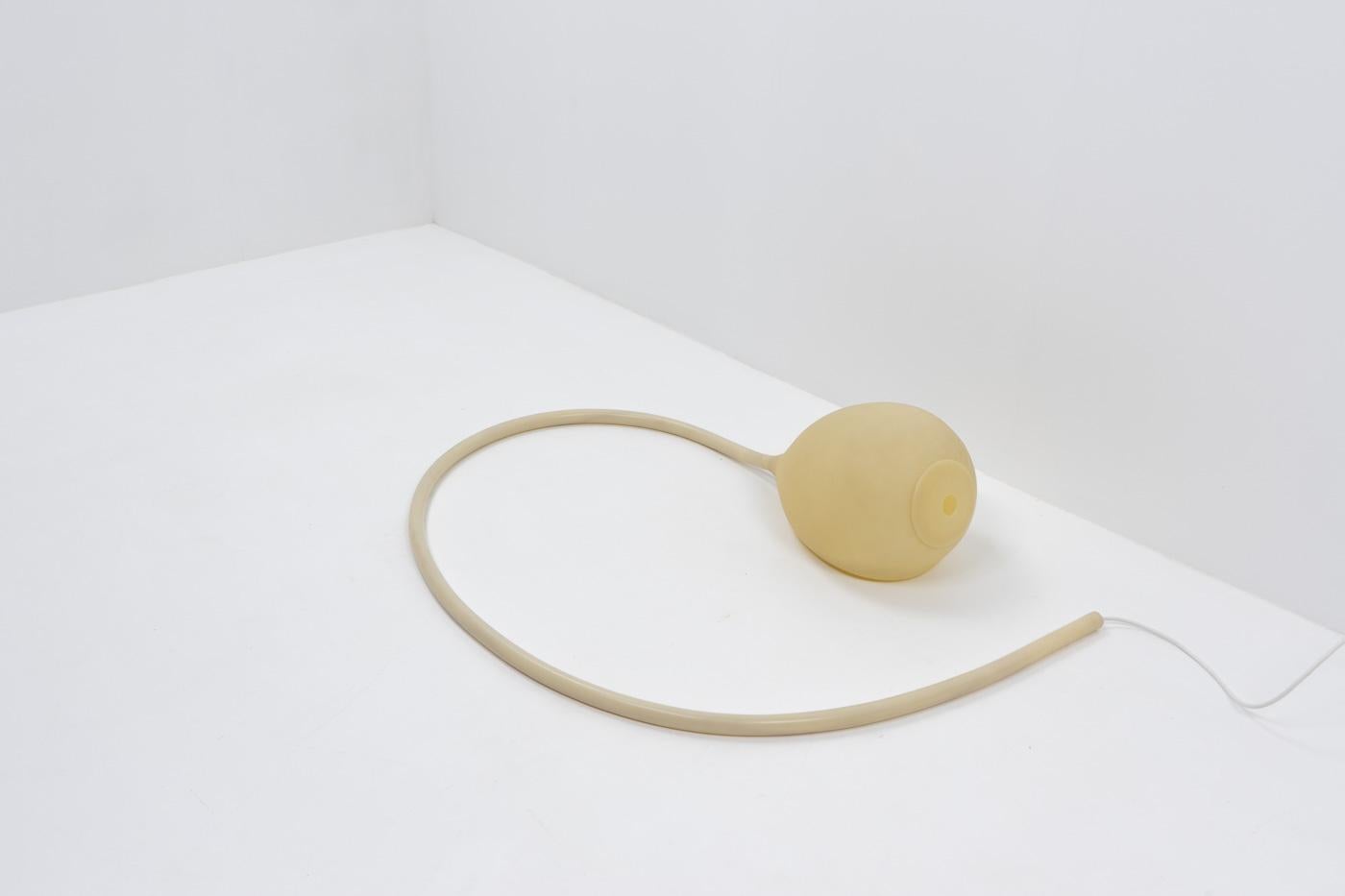 Plastic Rare Swiss Design Jingzi Silicone Floor Lamp, Herzog & De Meuron, 2000s For Sale