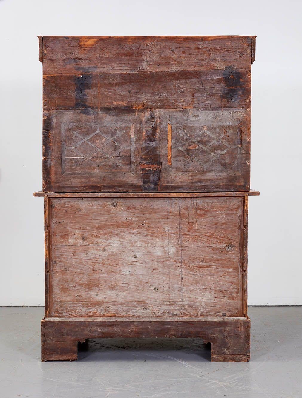 Rare Swiss Manorial Court Cupboard For Sale 11