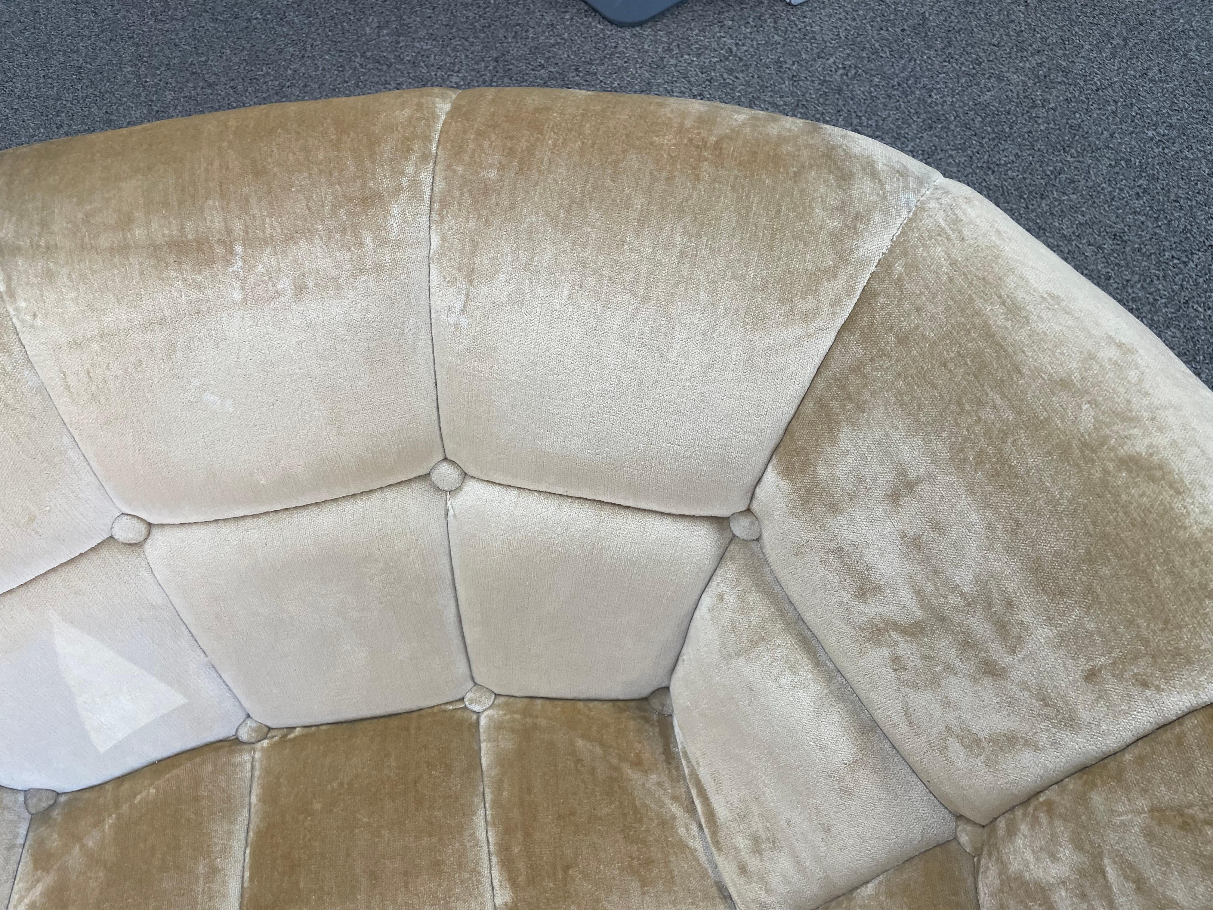 Fauteuil de salon pivotant rare par Adrian Pearsall en vente 5
