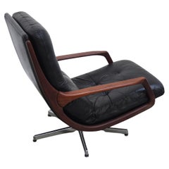 Fauteuil pivotant rare d'Eugen Schmidt pour Soloform, années 1960