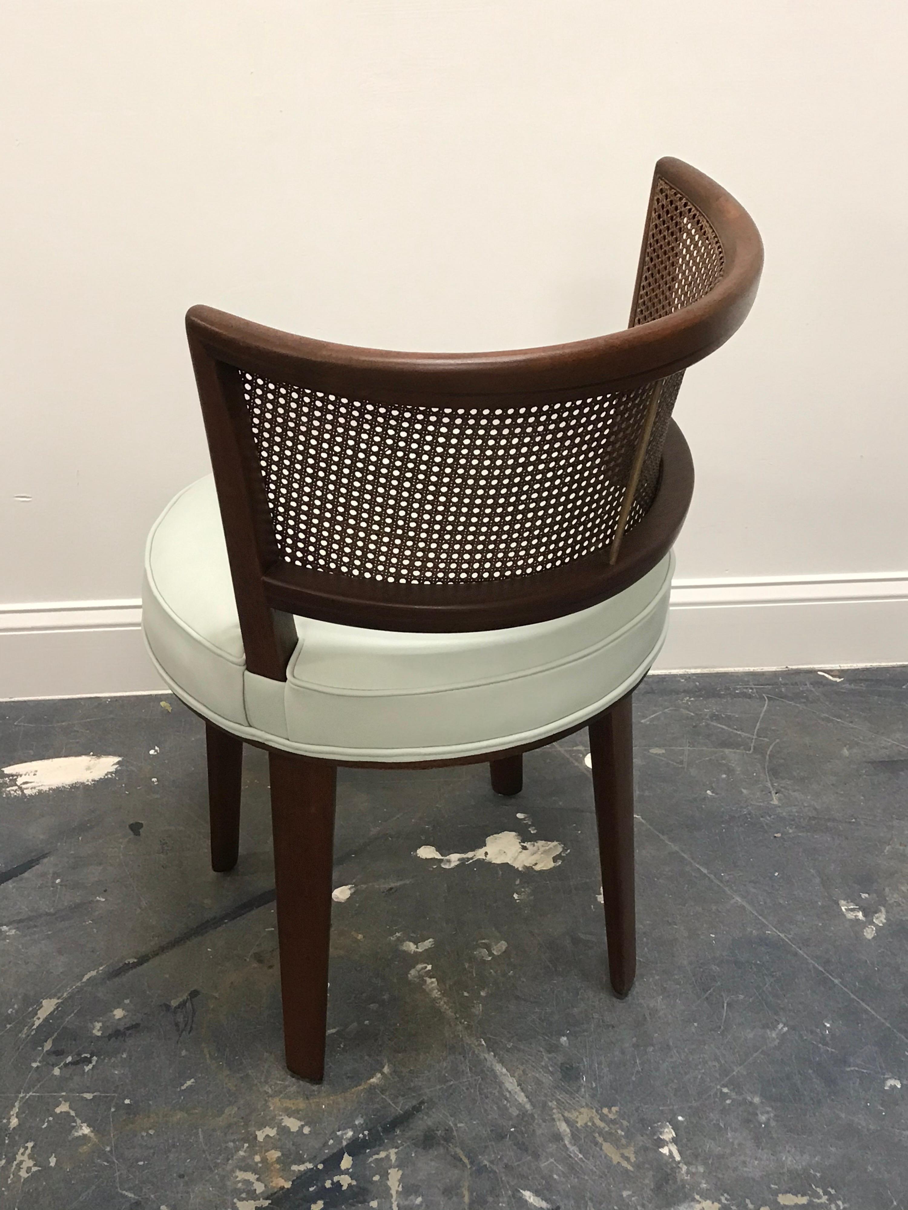 American Rare Swiveling Chair by Edward Wormley for Dunbar