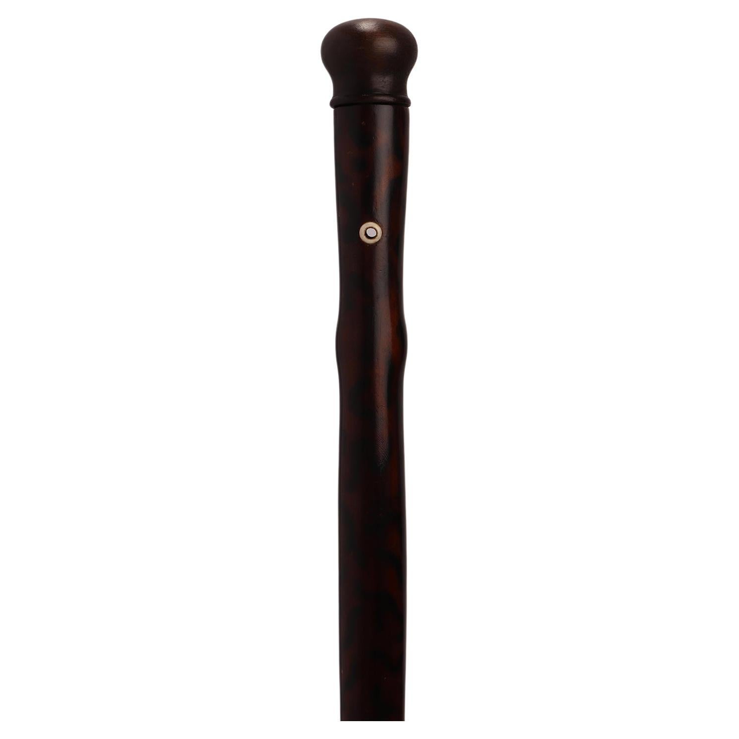 Seltener walking stick, der Flute. Österreich 1870.  im Angebot