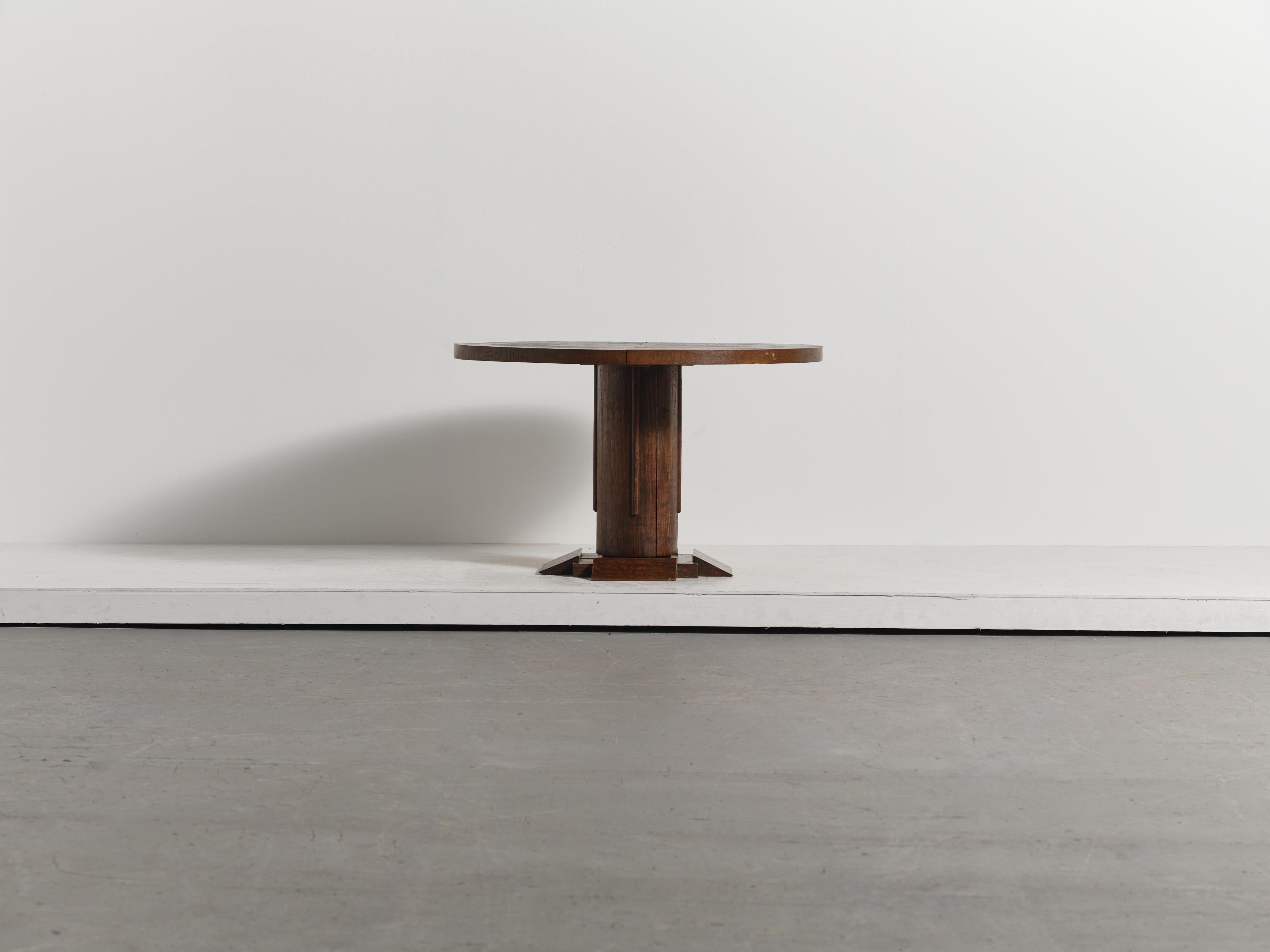 Rare Table Attributed to Charles Dudouyt, France, 1940s In Good Condition For Sale In Lewes, East Sussex