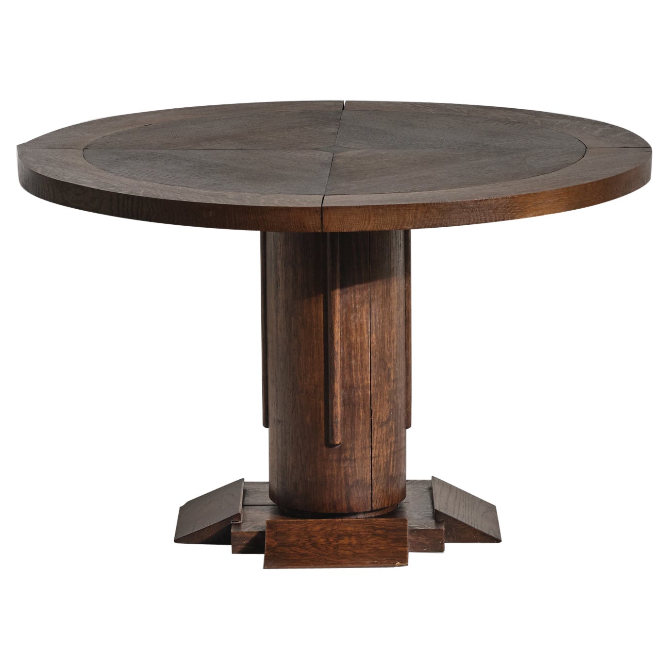 Rare table attribuée à Charles Dudouyt, France, années 1940