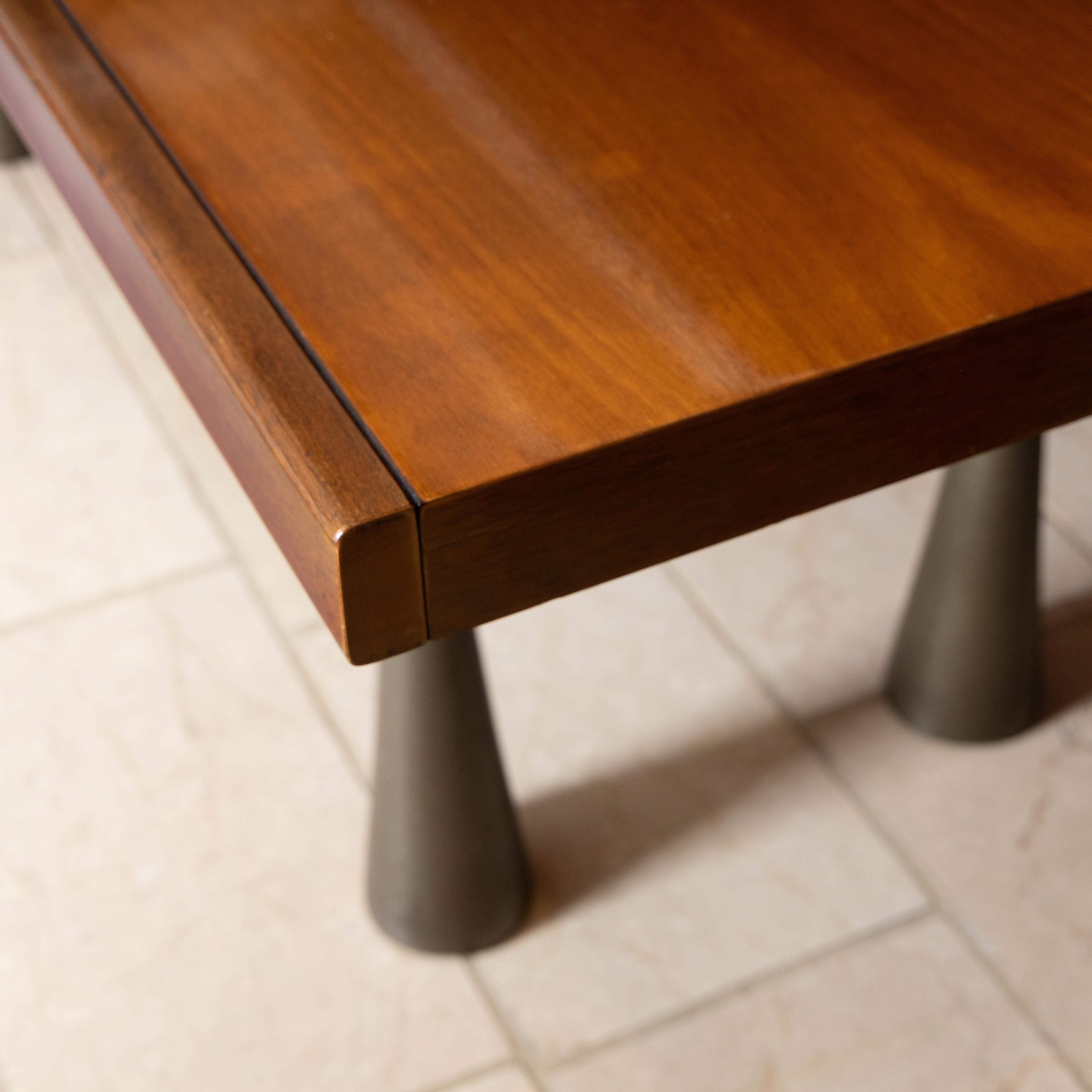 Metal Rare table by Angelo Mangiarotti for La Sorgente del Mobile, Italy, 1972 For Sale