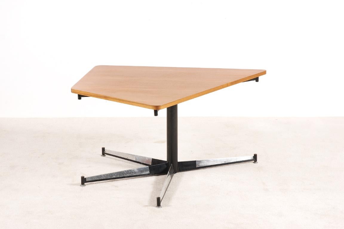 Mid-Century Modern Rare Table by Willy Van Meeren for the HBK Bank Building, 1967 For Sale