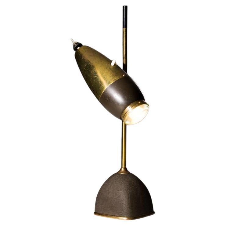 Rare Table / Desk Lamps by Oscar Torlasco, Mod. 577G Lumi Milan, 1950 For Sale