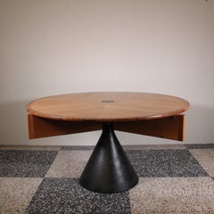 Rare table extensible by Francesco Fois, Bernini, 1989