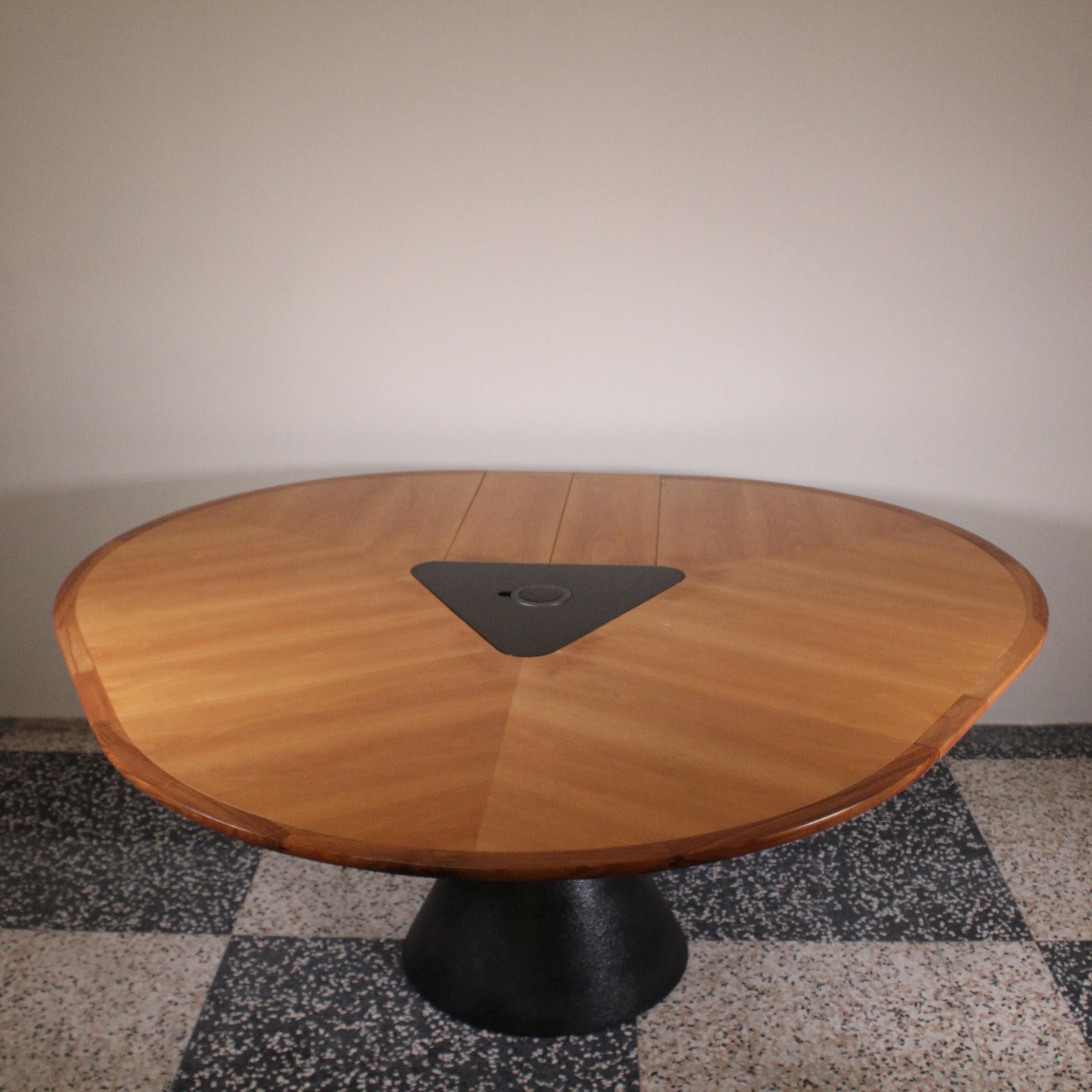 Rare table extensible by Francesco Fois, Bernini, 1989 2