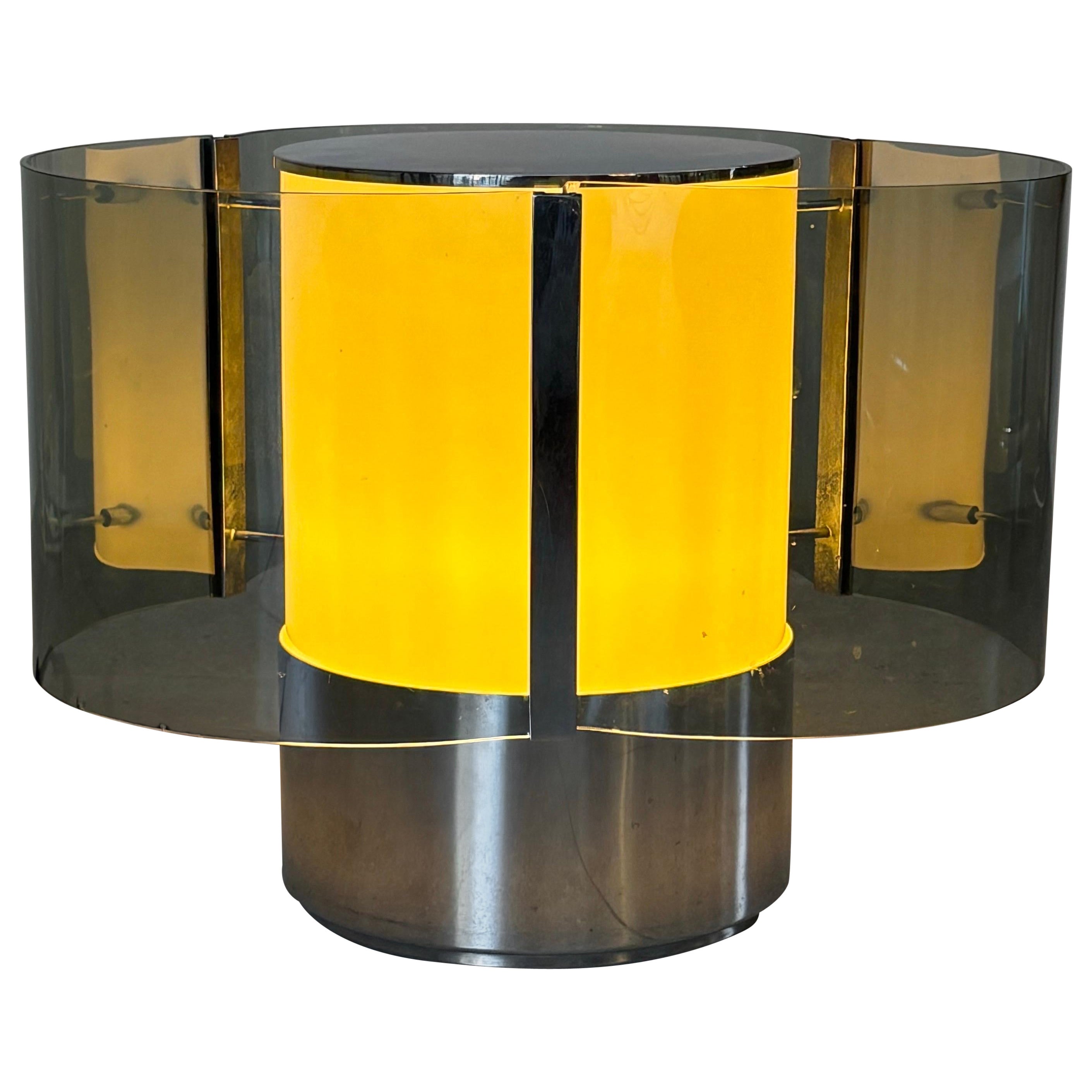 Rare lampe de table d
Alberto Rosselli pour Fontana Arte, Italie des années 1960