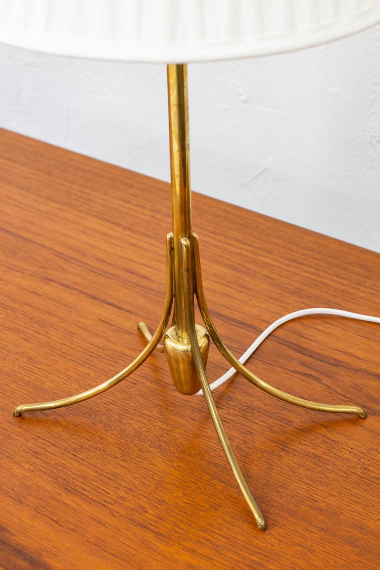 Swedish Rare Table Lamp by Bertil Brisborg for Nordiska Kompaniet, Sweden, 1950s For Sale