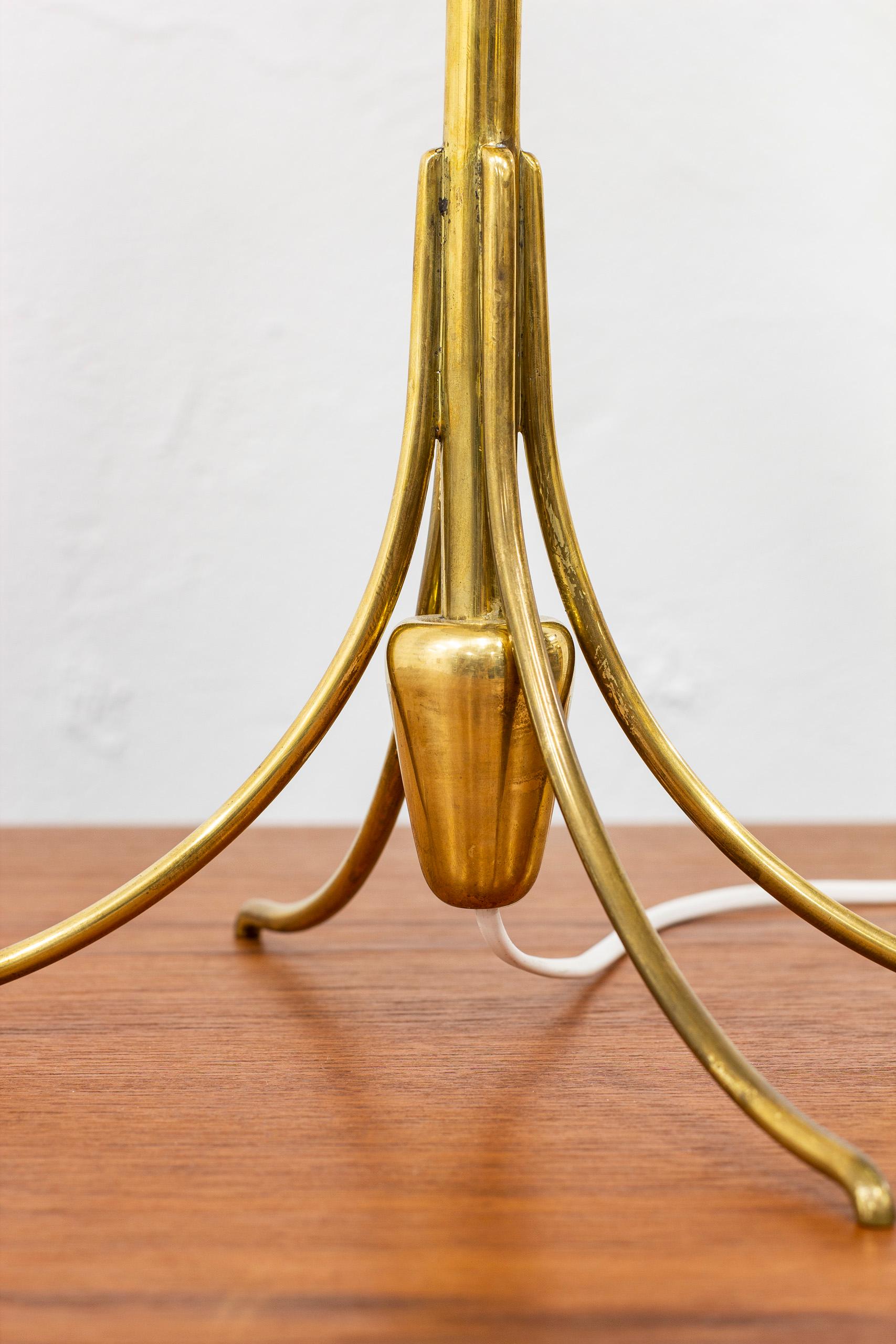 Rare Table Lamp by Bertil Brisborg for Nordiska Kompaniet, Sweden, 1950s In Good Condition In Hägersten, SE