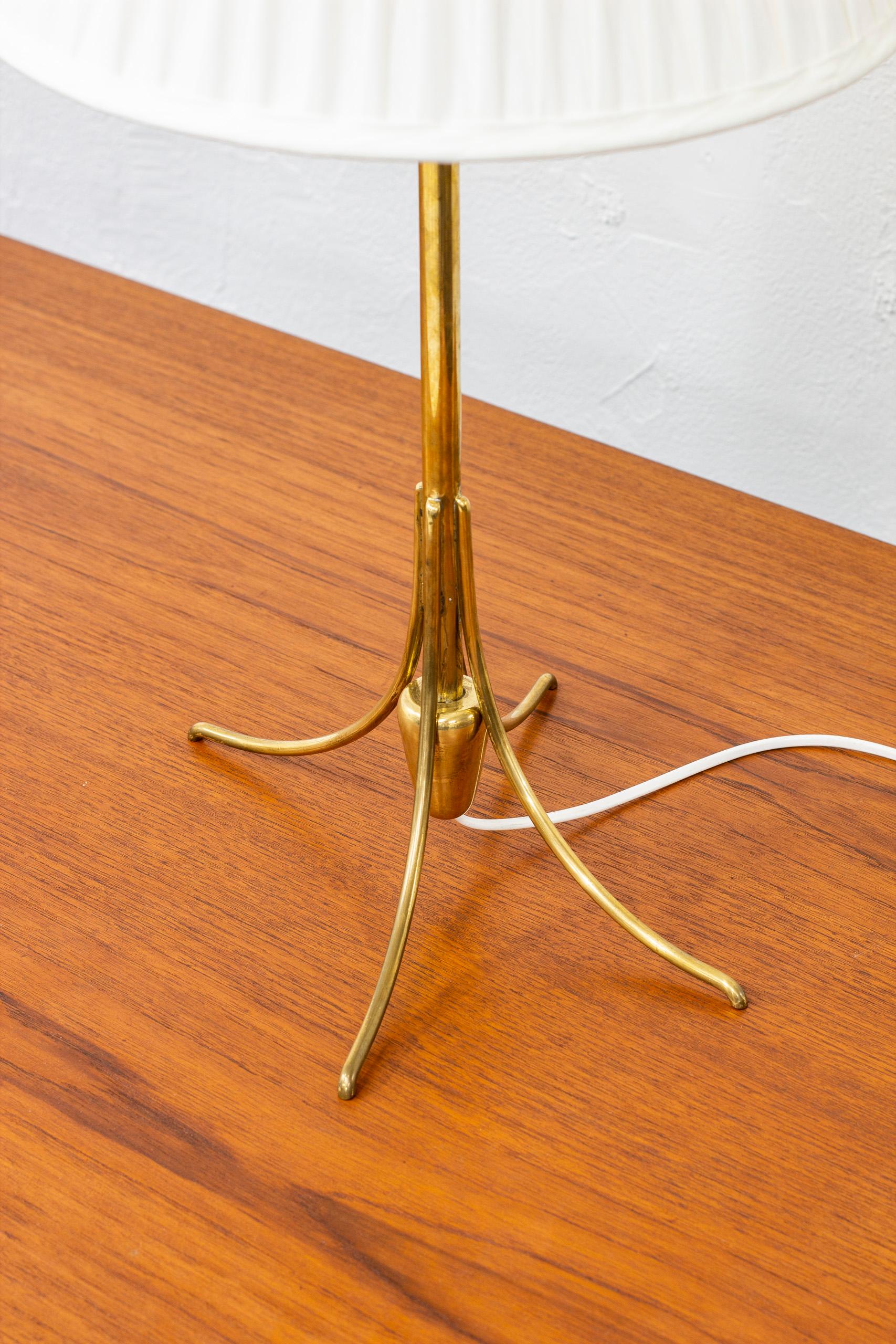 Mid-20th Century Rare Table Lamp by Bertil Brisborg for Nordiska Kompaniet, Sweden, 1950s