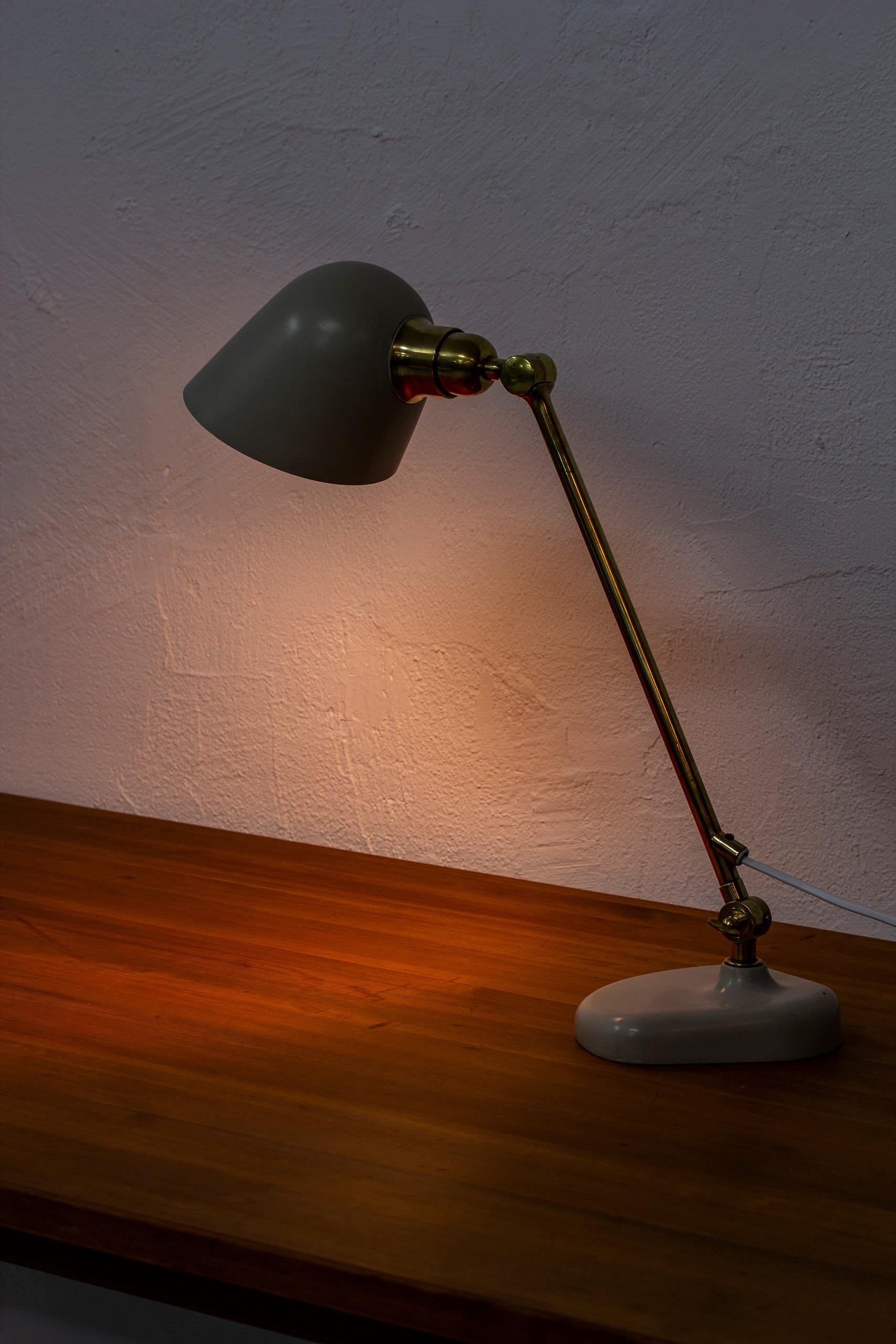 Mid-20th Century Rare Table Lamp by Bertil Brisborg Fro Nordiska Kompaniet NK, Sweden, 1940s
