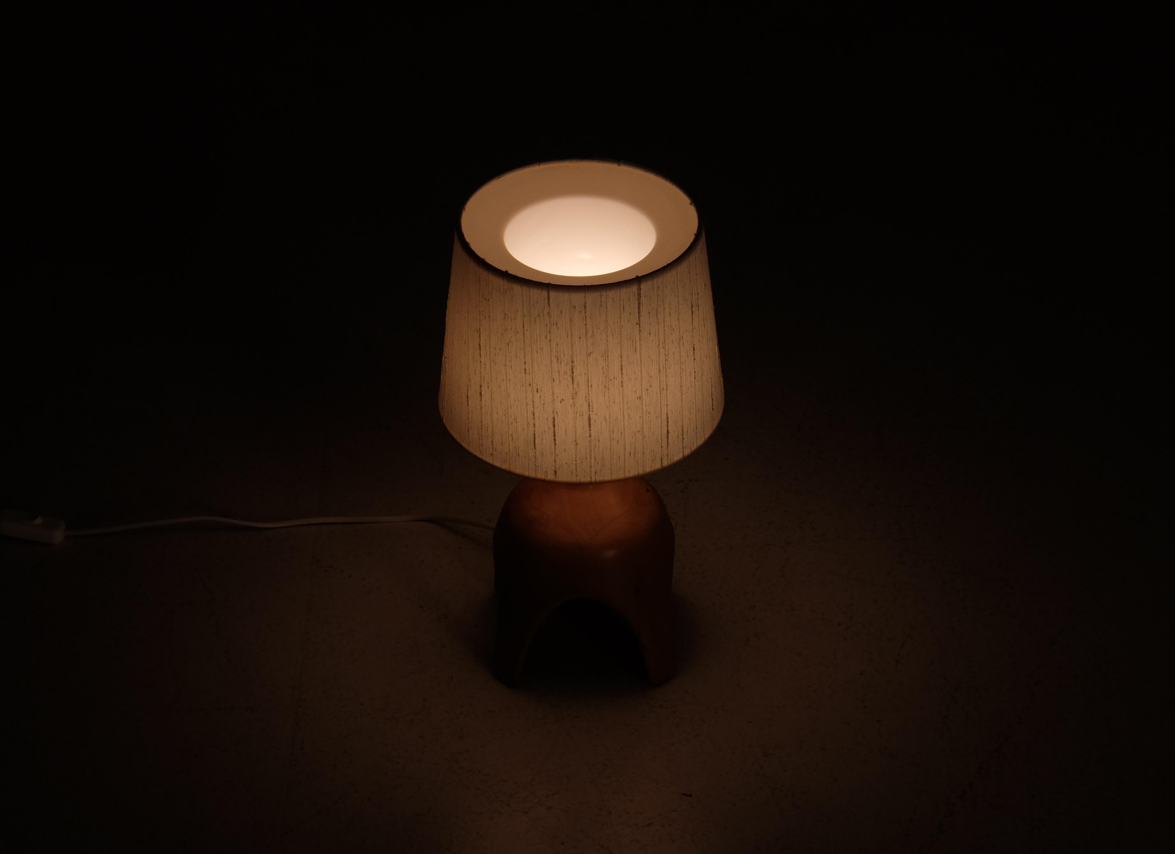 Swedish Rare table lamp by Bo Fjaestad, Sweden, 1950s For Sale