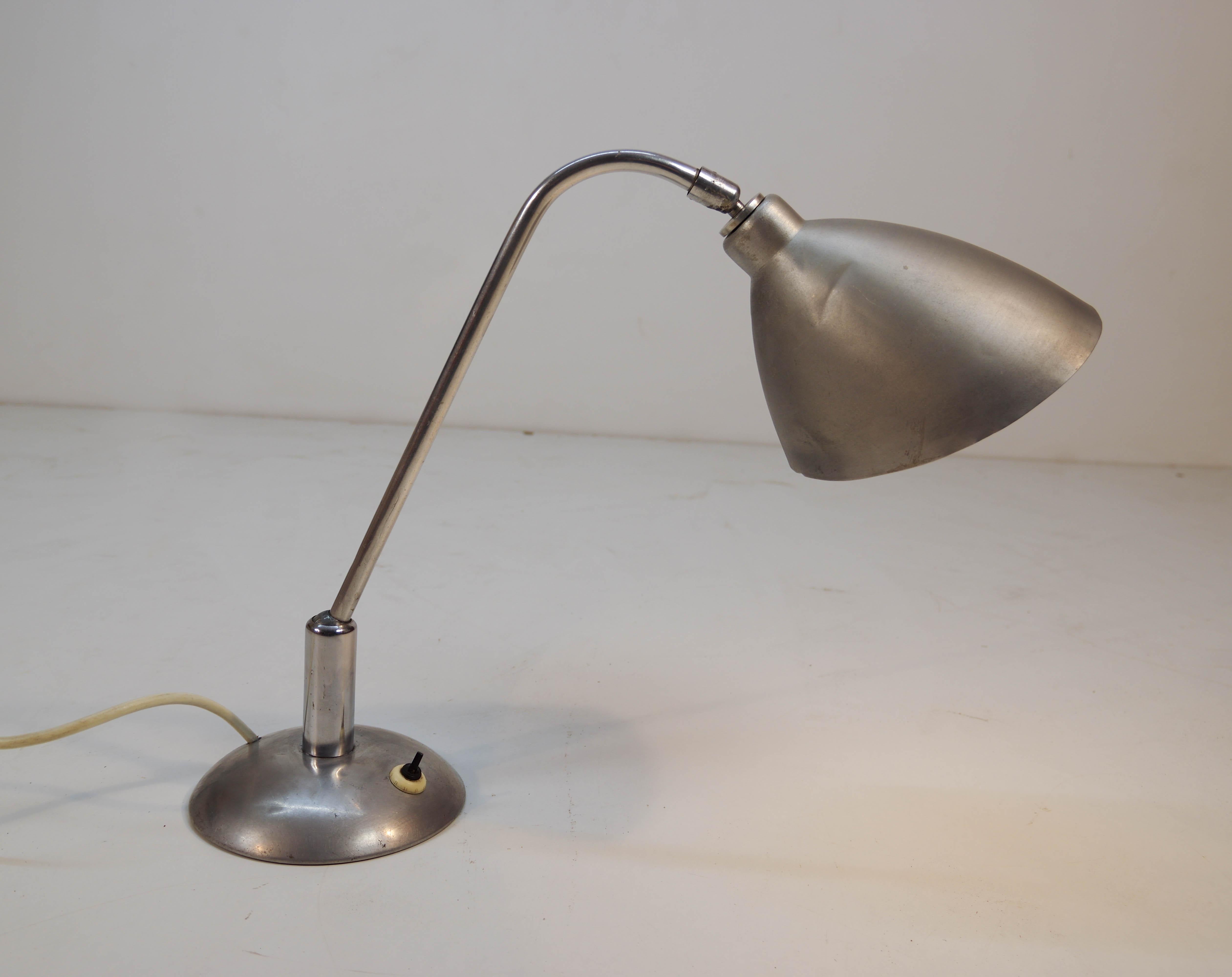 Czech Rare Table Lamp by Franta Anyz, 1930s For Sale