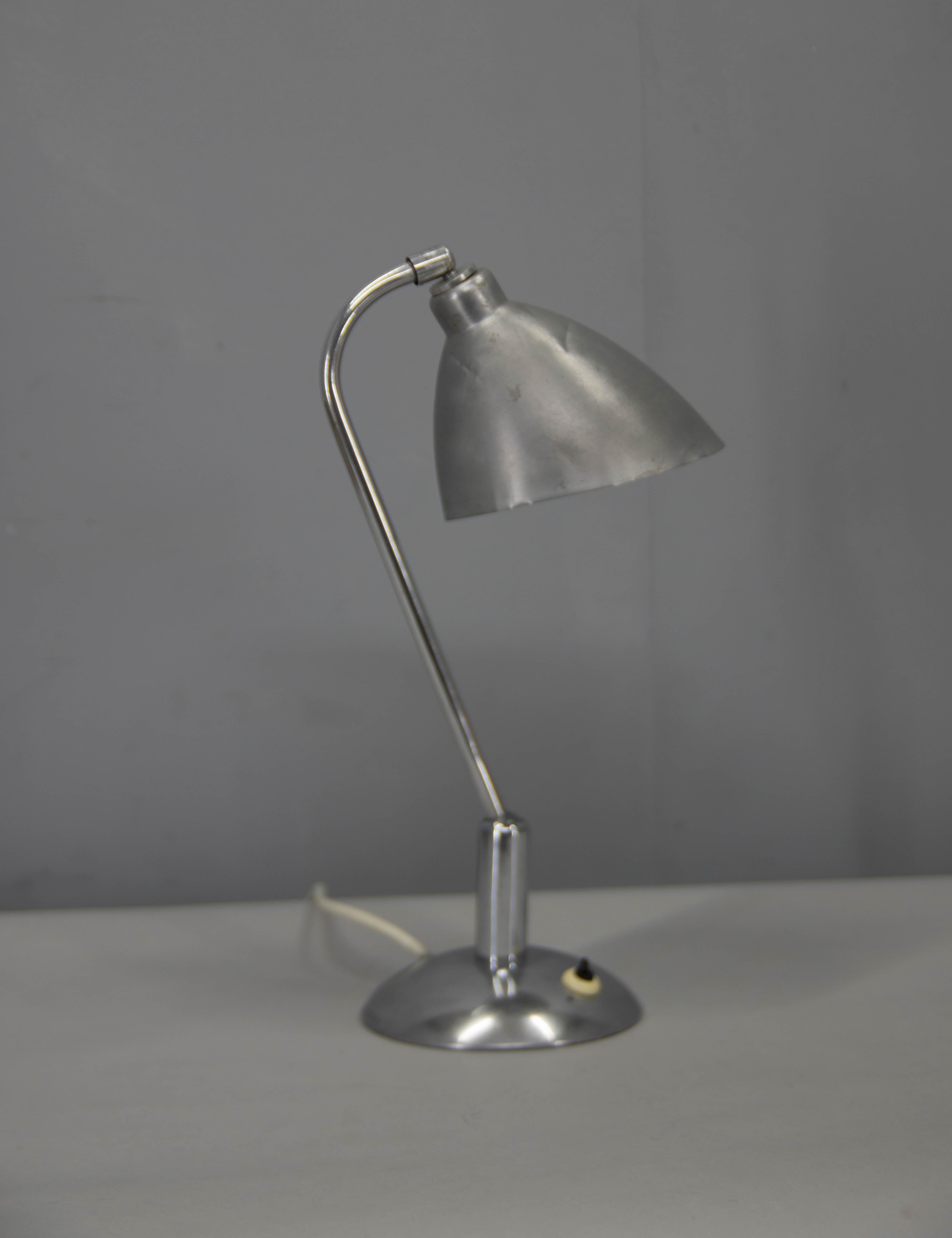 Rara lámpara de sobremesa de Franta Anyz, años 30 en Bastante bueno estado para la venta en Praha, CZ