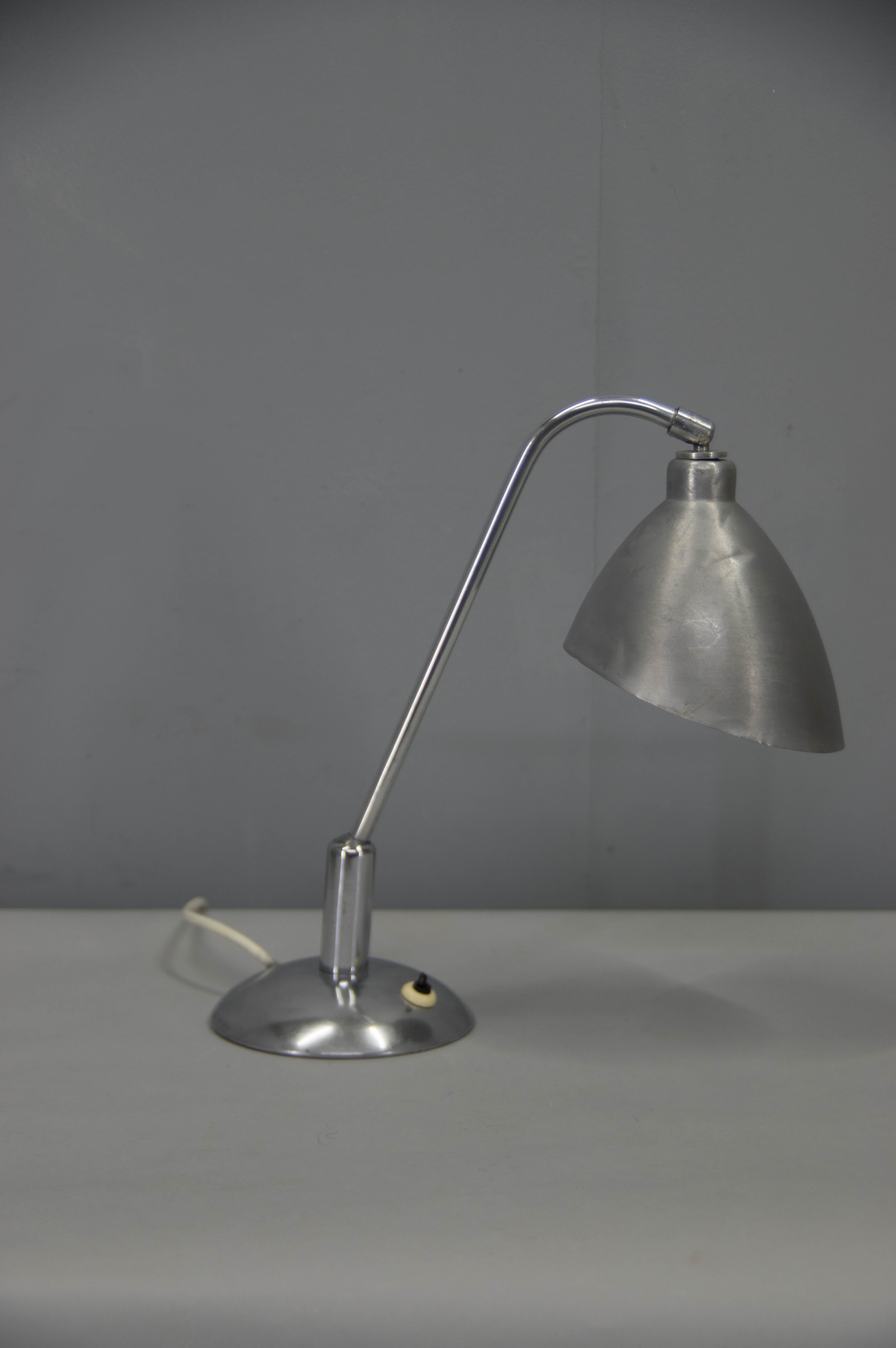 Rara lámpara de sobremesa de Franta Anyz, años 30 mediados del siglo XX en venta