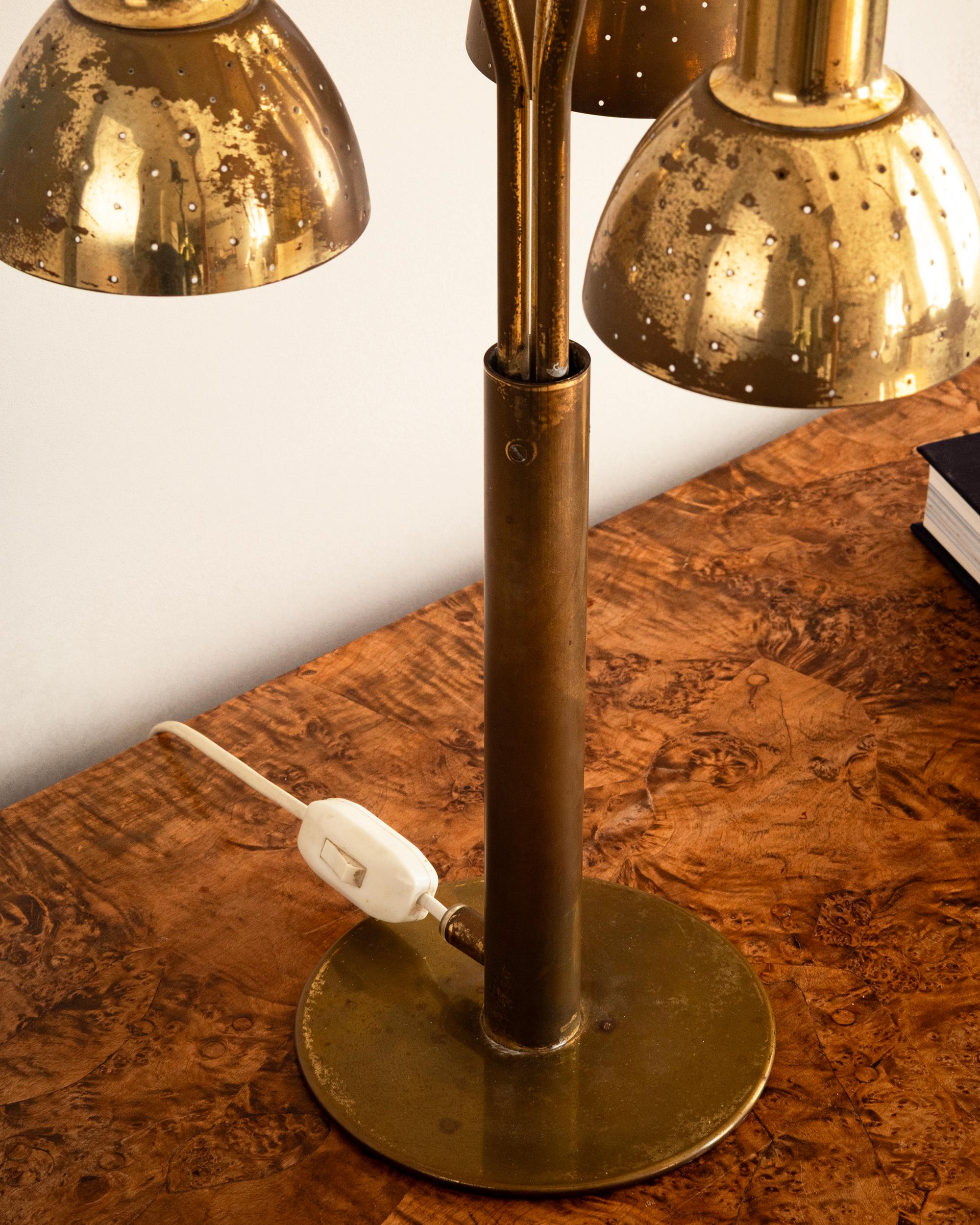 Rare Table Lamp by Hans Agne Jacobsson In Fair Condition For Sale In Allerum, SE
