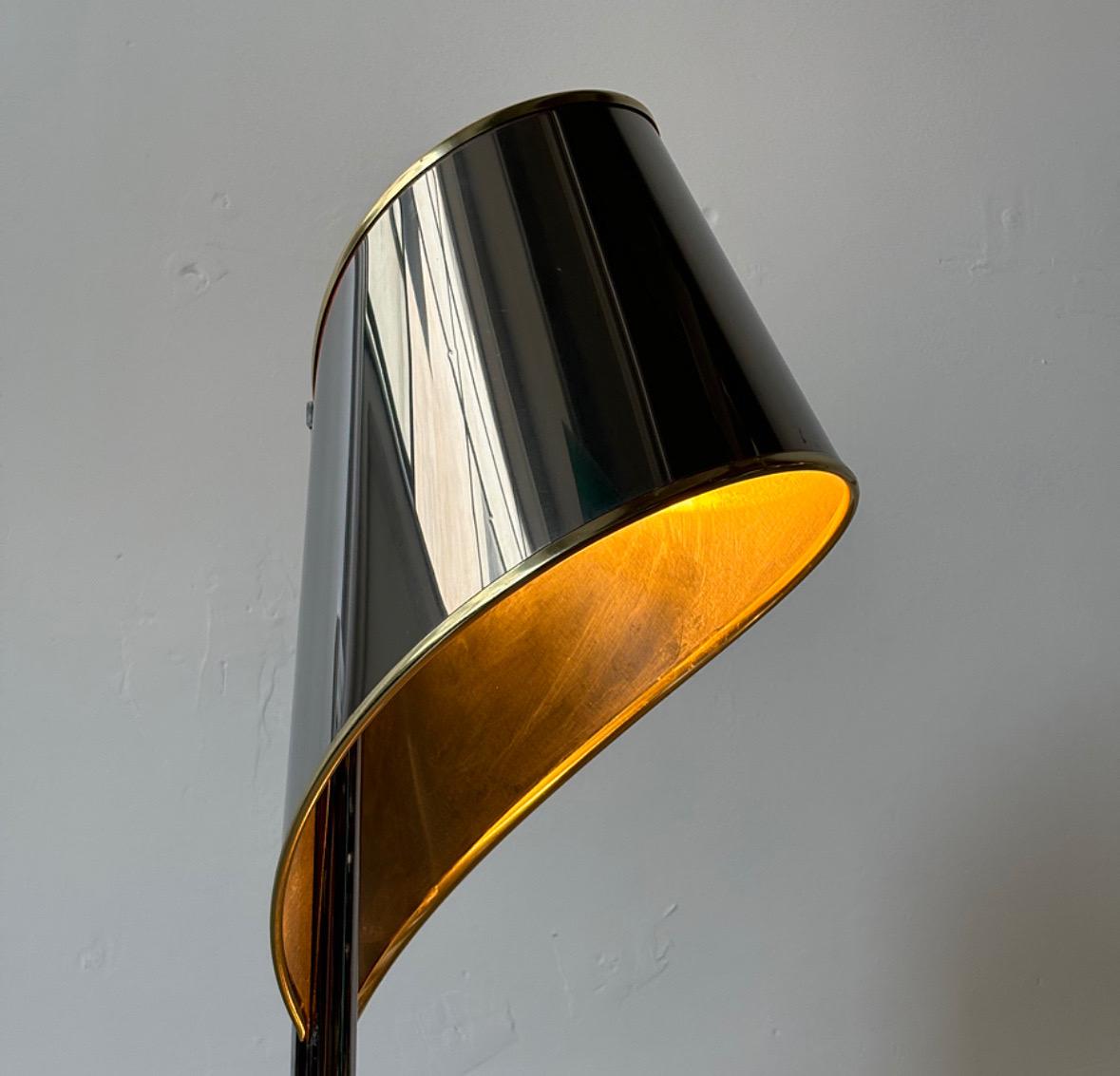XX secolo Rara lampada da tavolo di Henri Mathieu, Francia anni '70 in vendita
