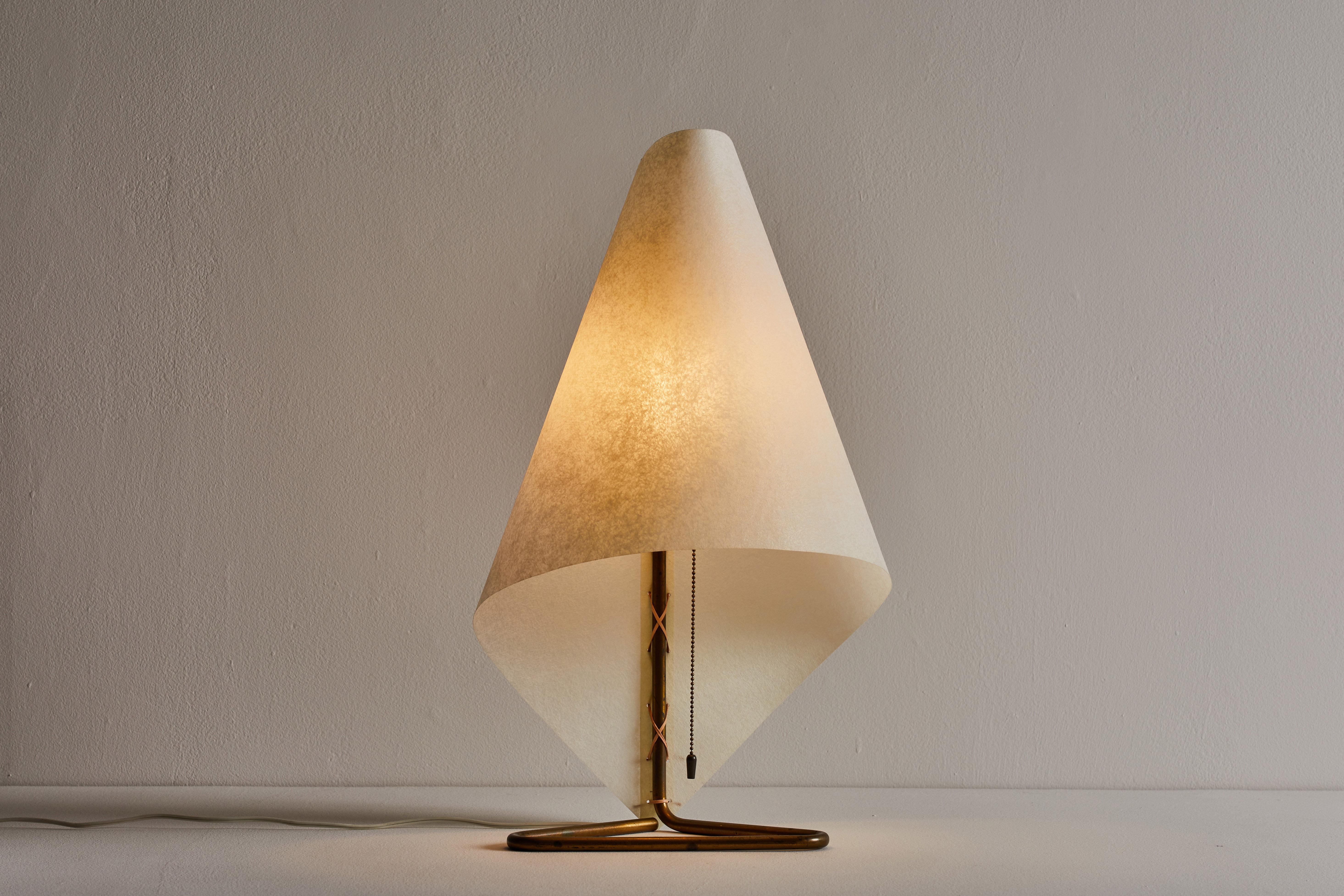 American Rare Table Lamp by Henry P. Glass