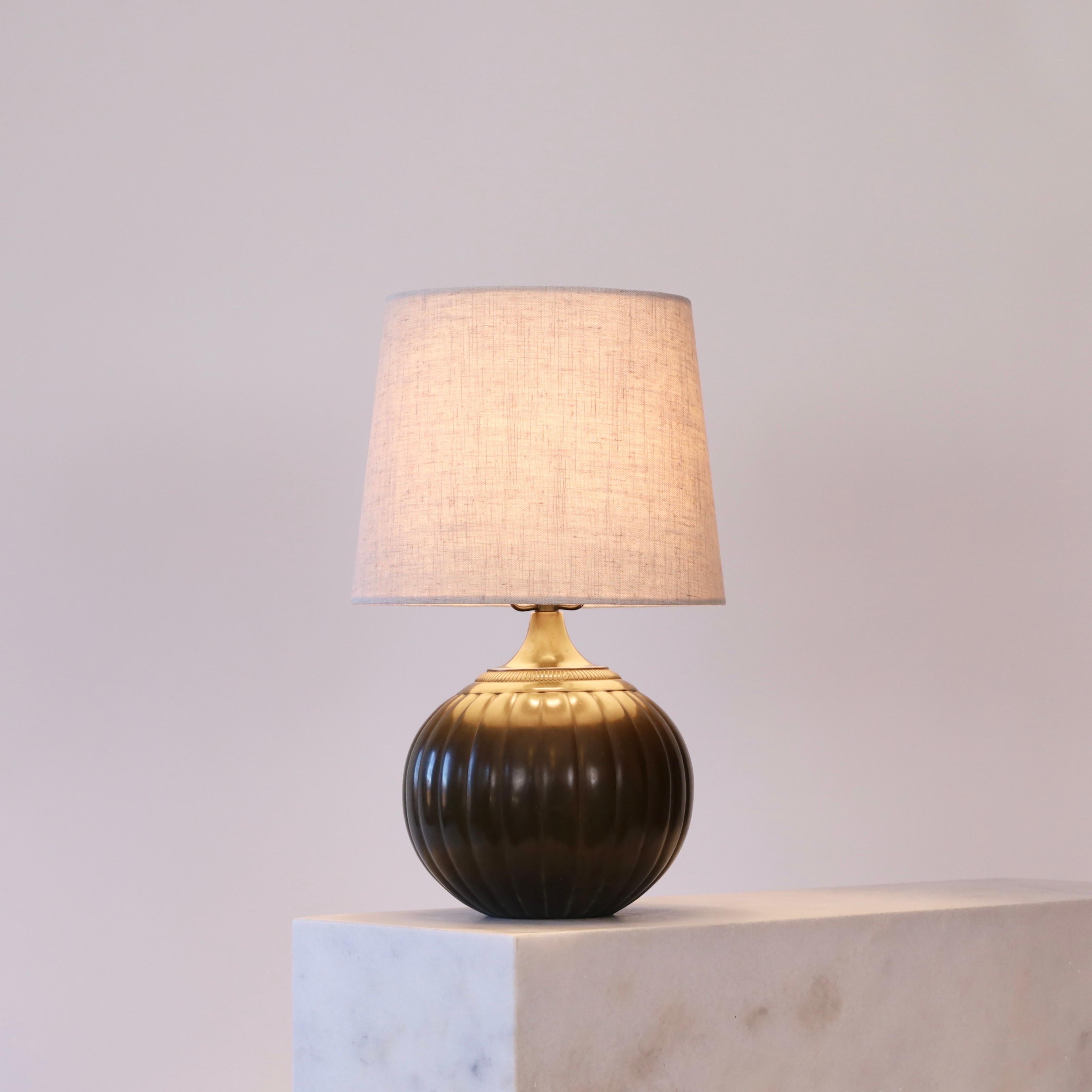 Art Deco Rare table lamp by Just Andersen, 1930s, Denmark