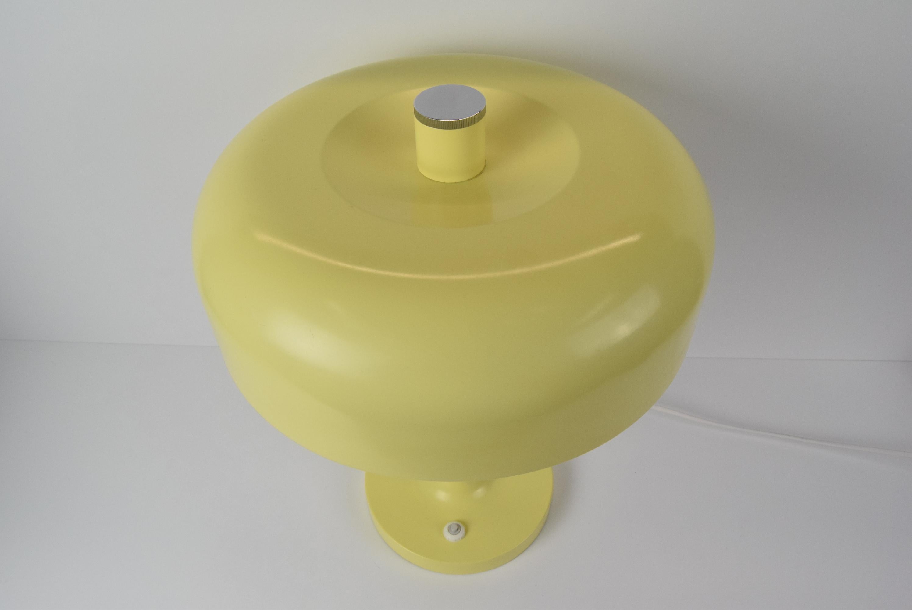 Mid-Century Modern Rare Table Lamp by NAPAKO, 1970's.  For Sale